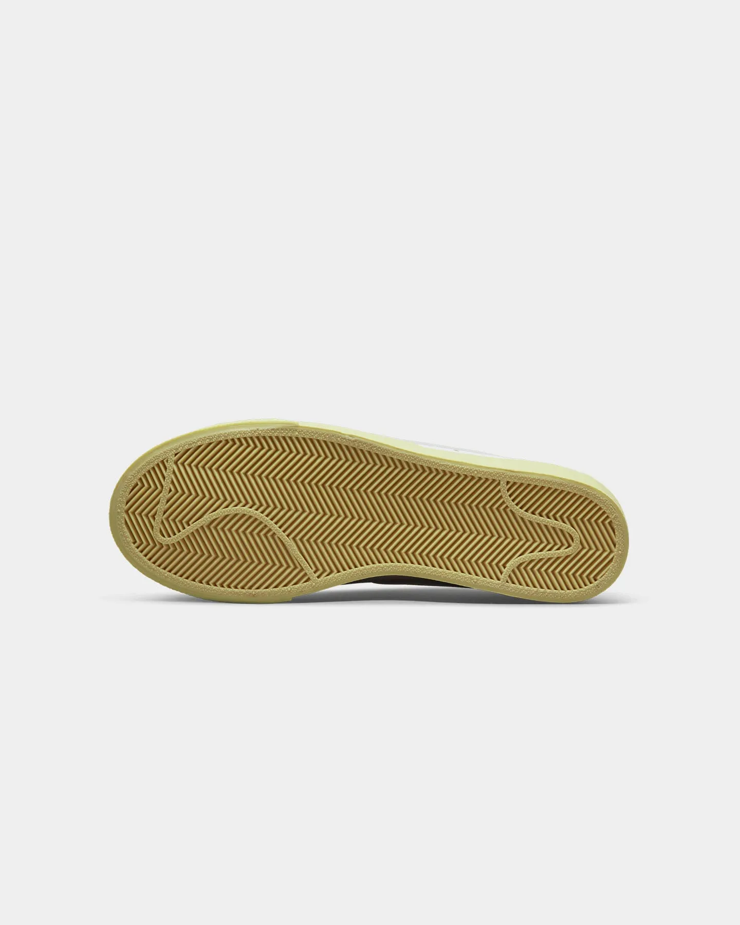 Appealing Nike Women's Blazer Low Platform Shoes White/White-Lemon