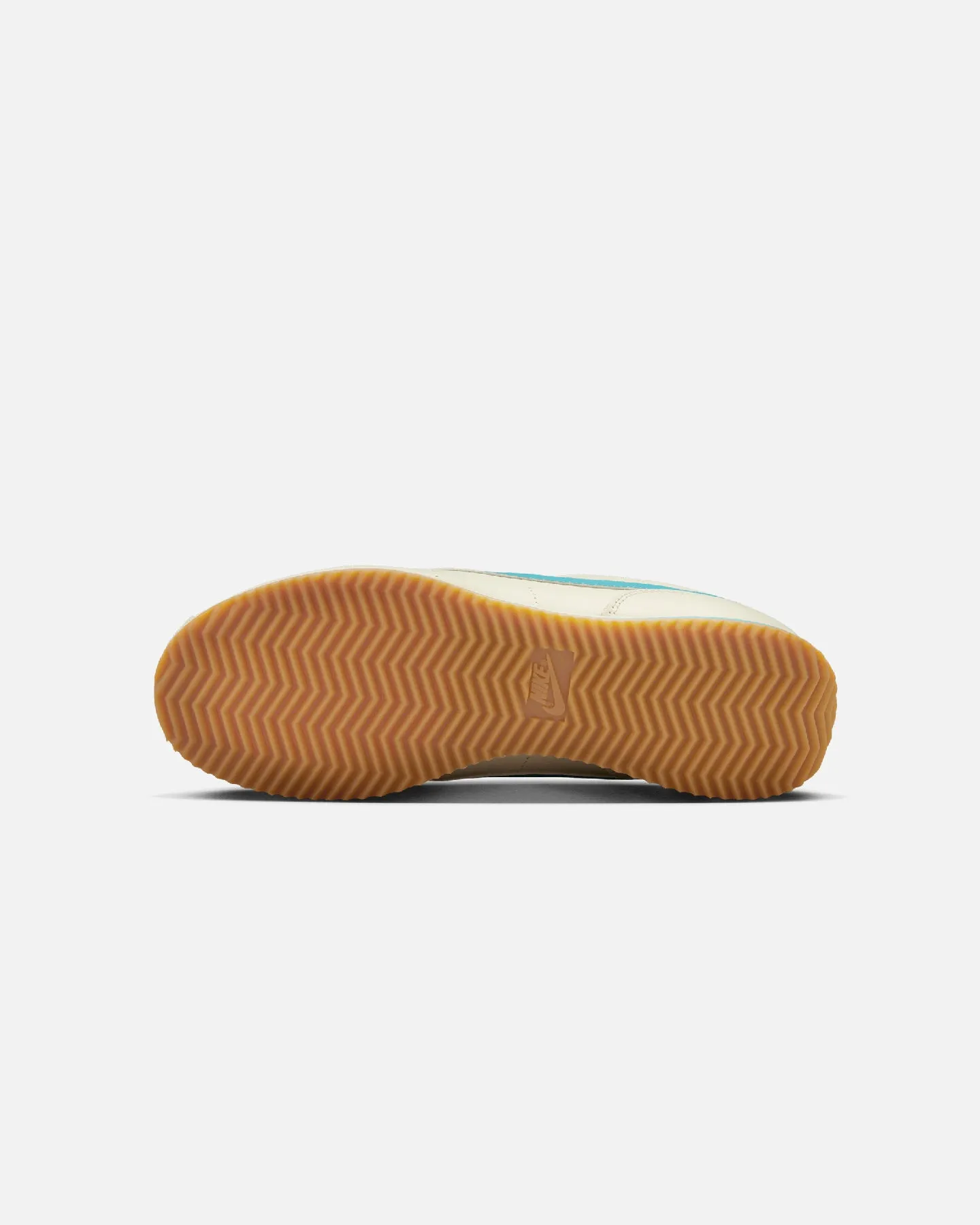 White Nike Women's Cortez Coconut Milk/Teal