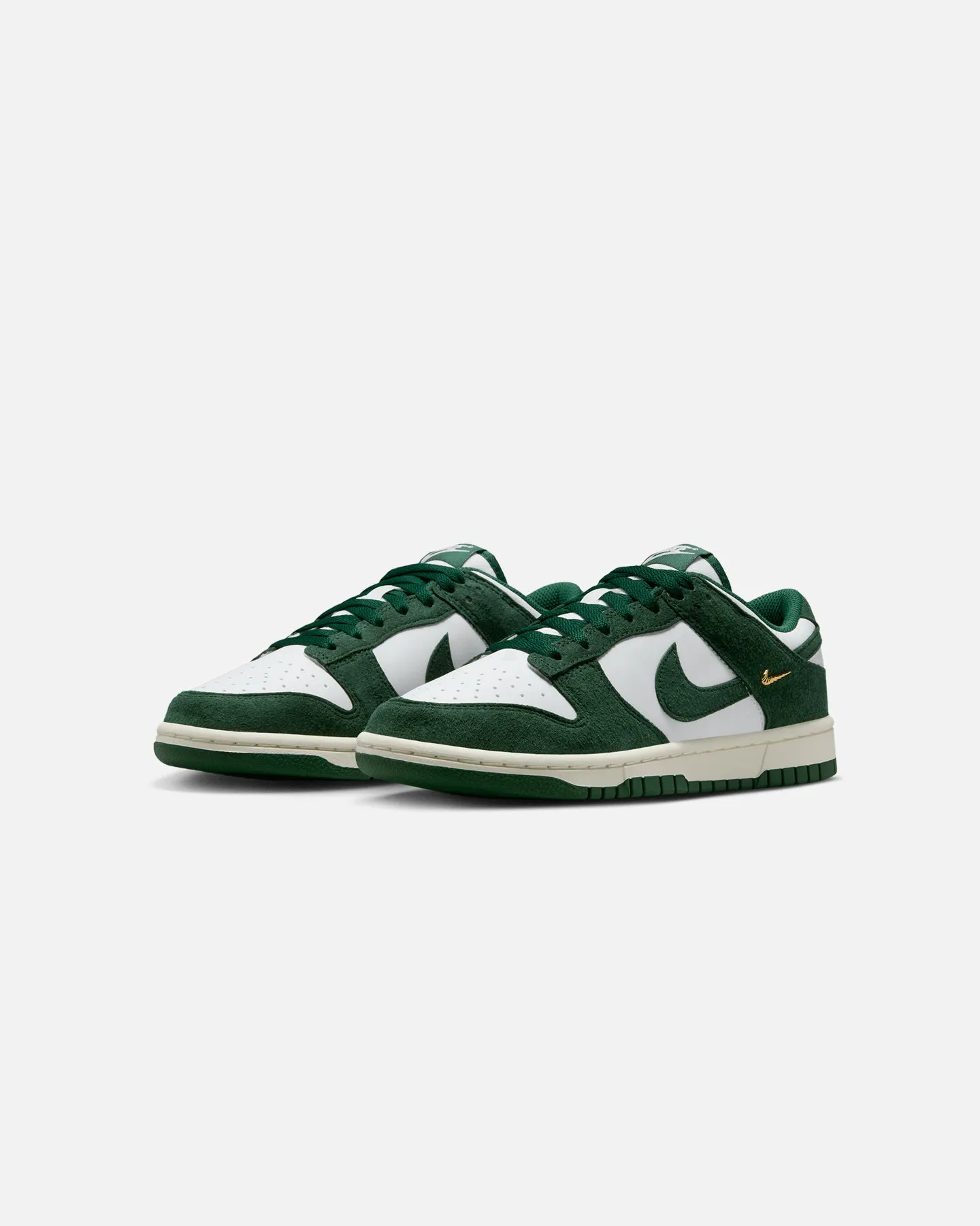 style - focused Nike Women's Dunk Low "Suede Pack" White/Green
