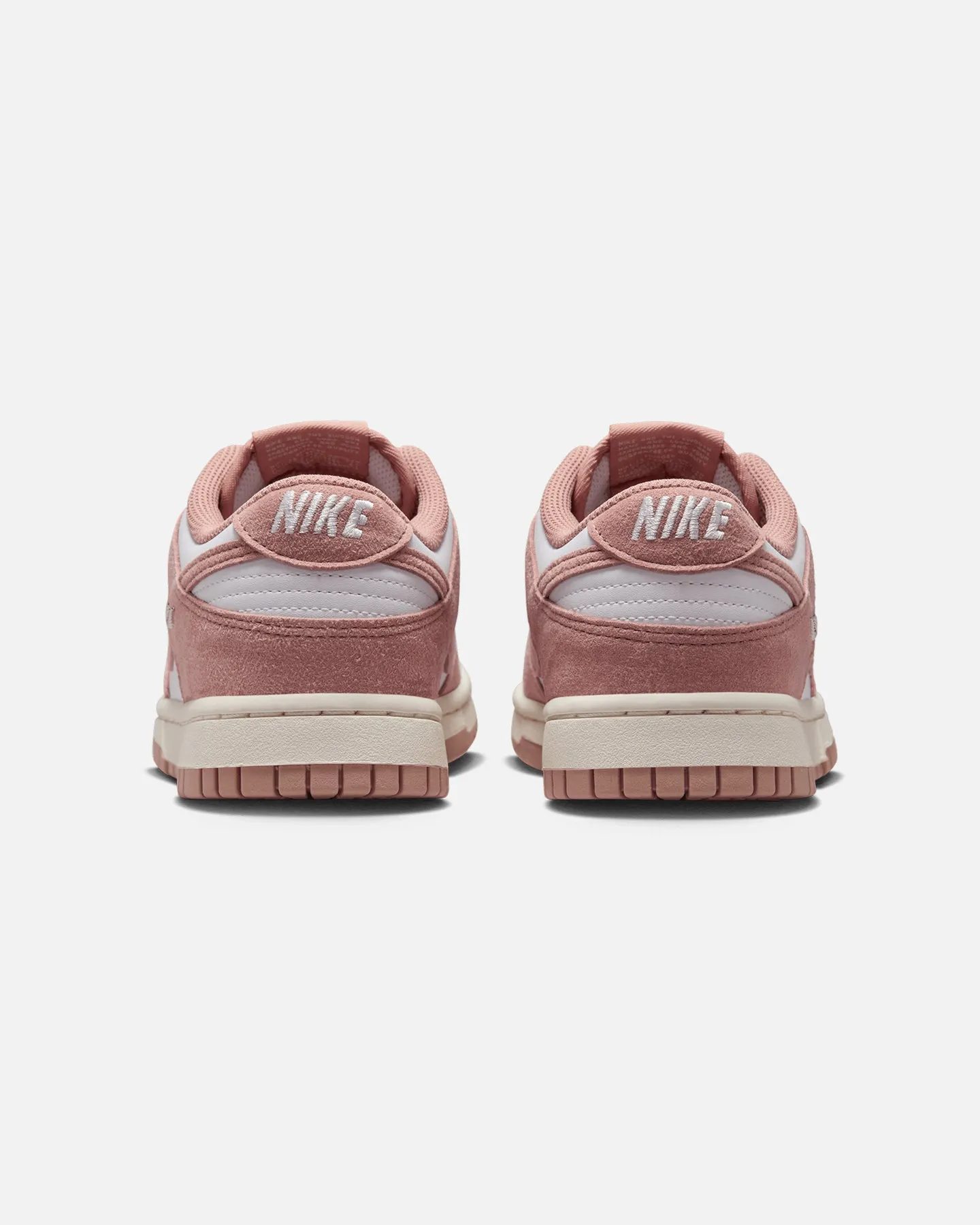 Nike Women's Dunk Low "Suede Pack" White/Pink Outstanding Secure stability
