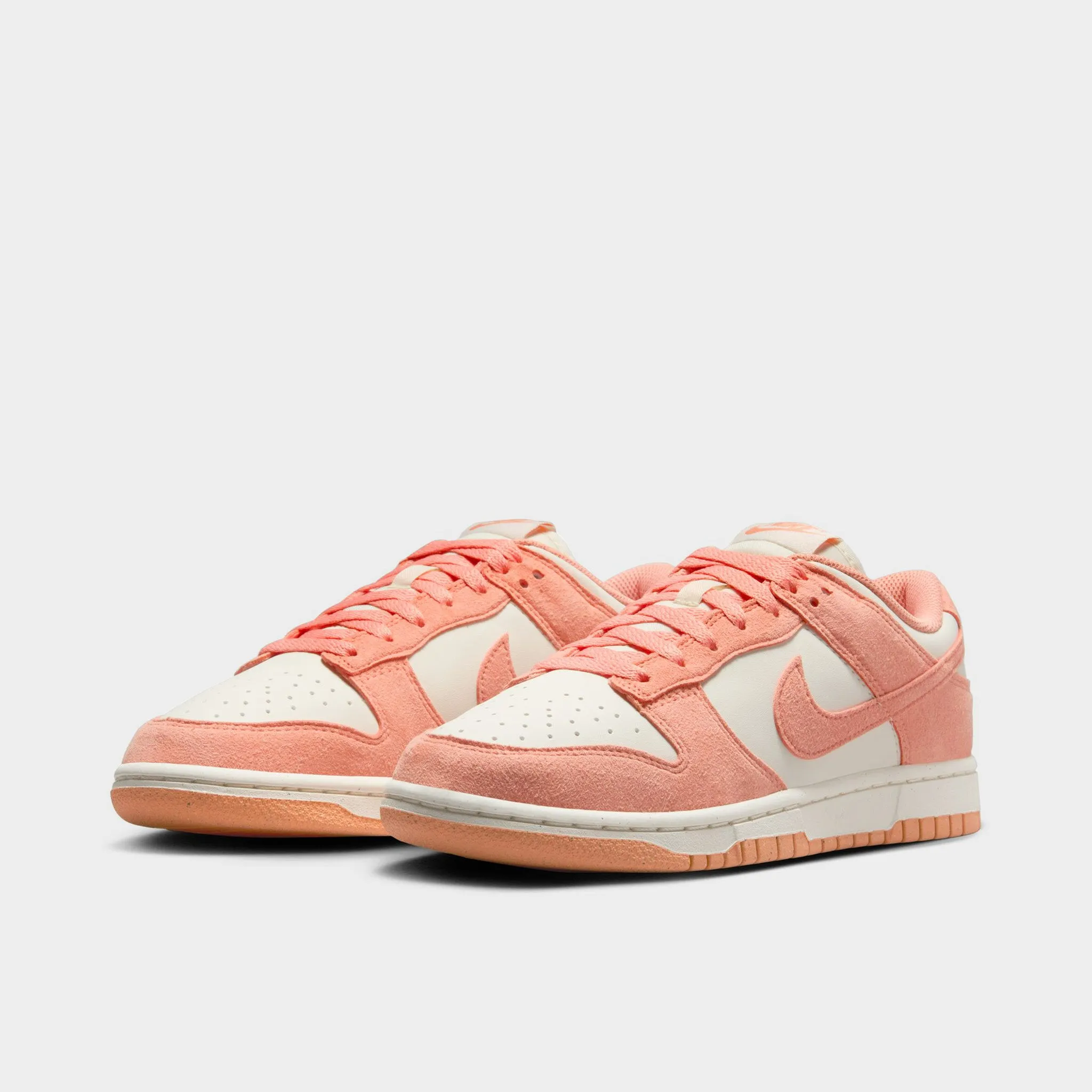 Versatile use Nike Women's Dunk Low Soft Pearl / Apricot Agate - White