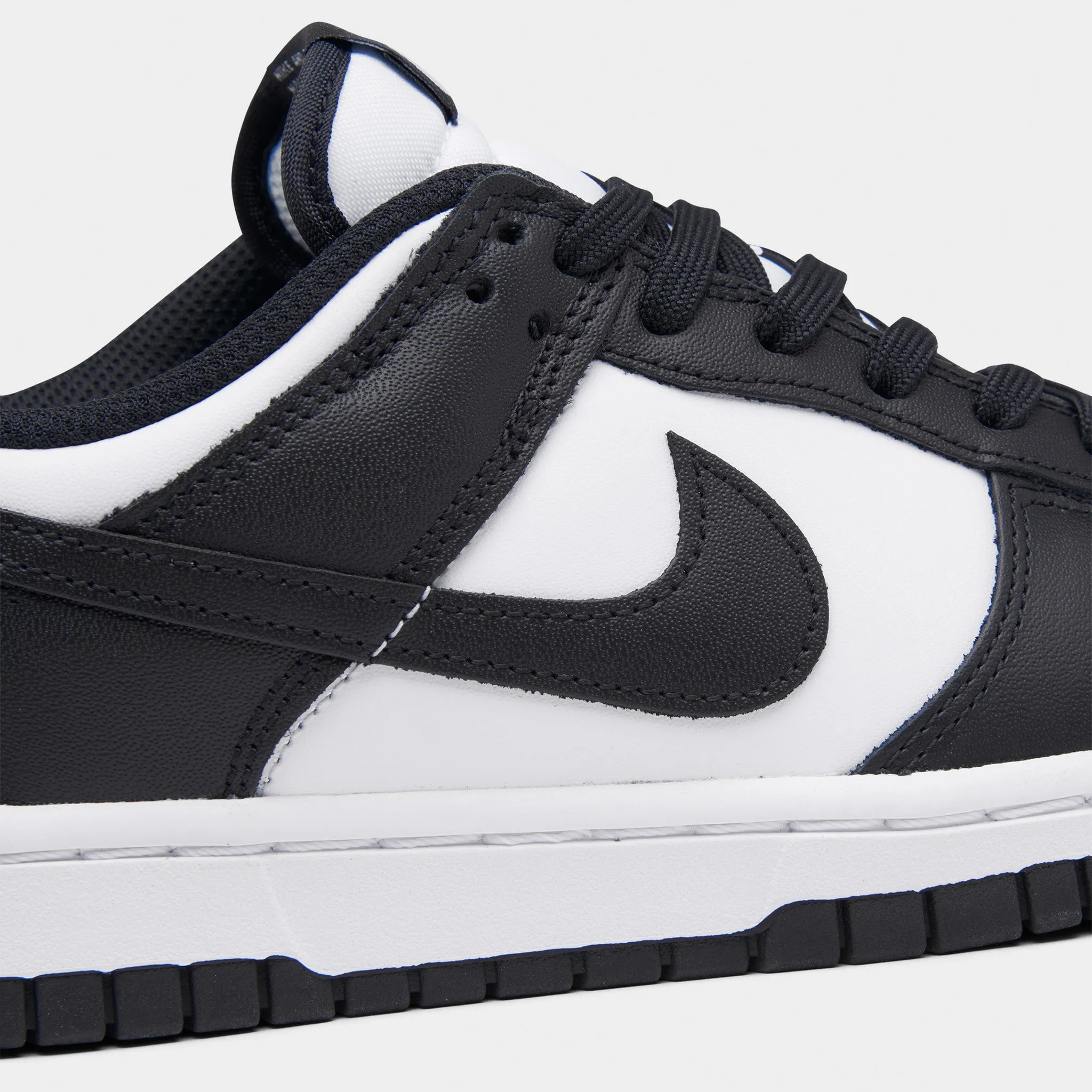 Gloss Finish Nike Women's Dunk Low White / Black - White