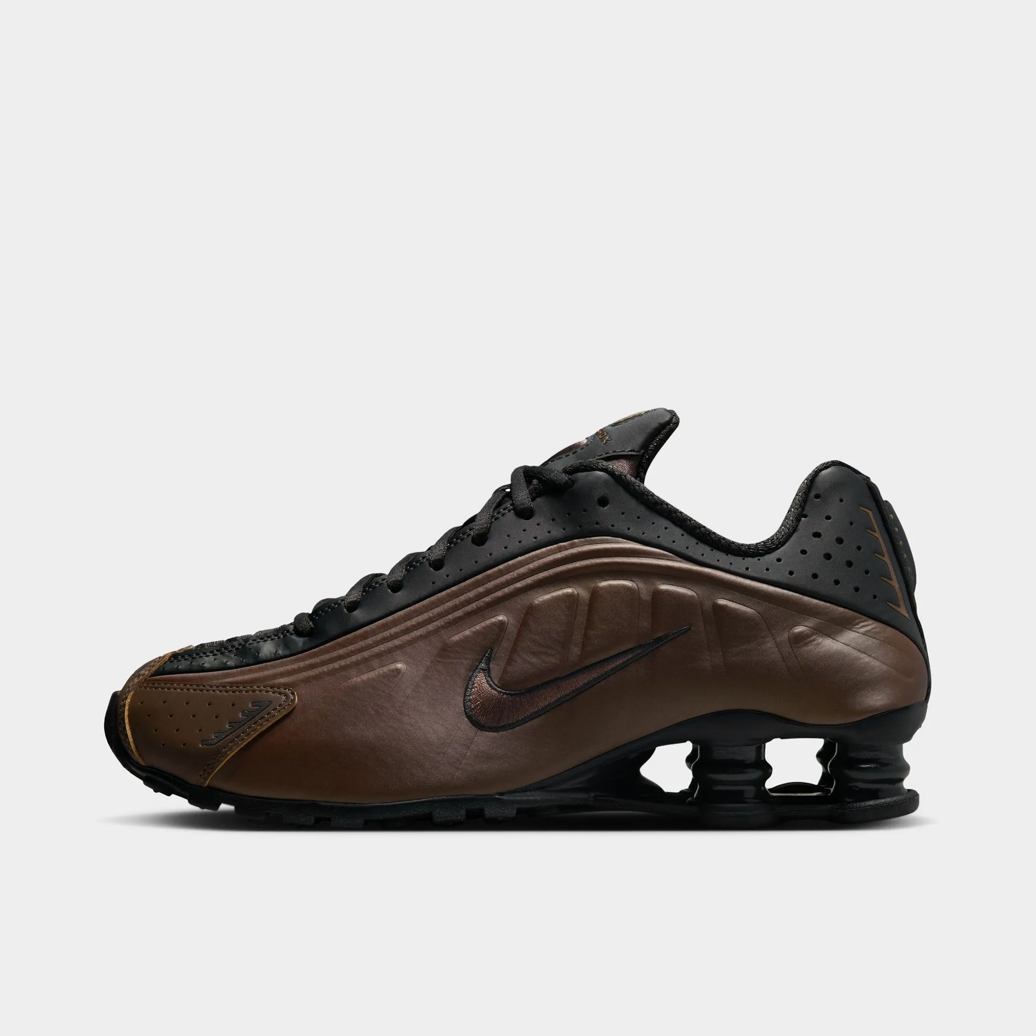 Nike Women's Shox R4 Off Noir / Off Noir - Ironstone Street Edge