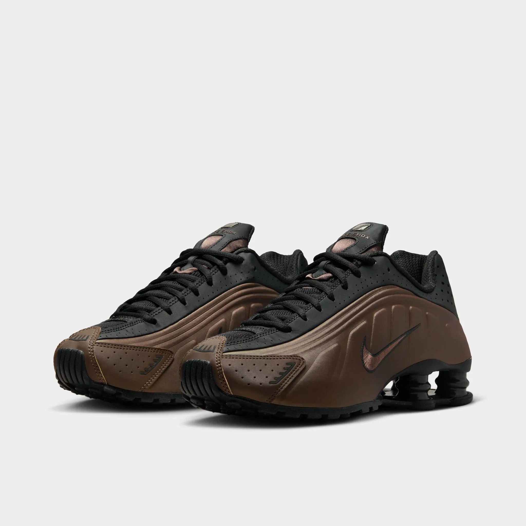 Nike Women's Shox R4 Off Noir / Off Noir - Ironstone Breath Layer