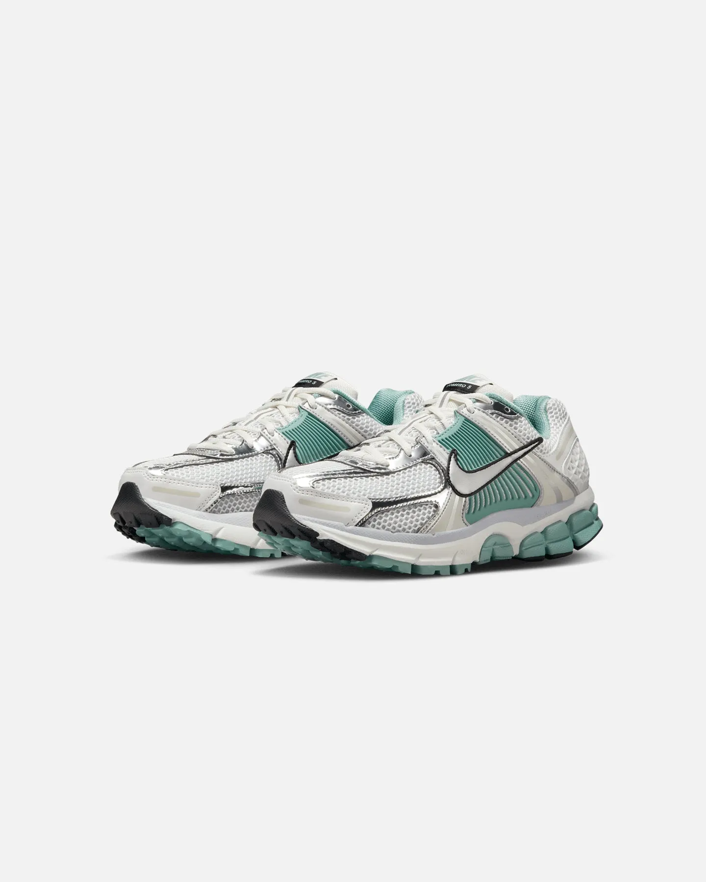 Casual traction Flexible stability Nike Women's Zoom Vomero 5 Summit White/Metallic Silver-Wolf Grey