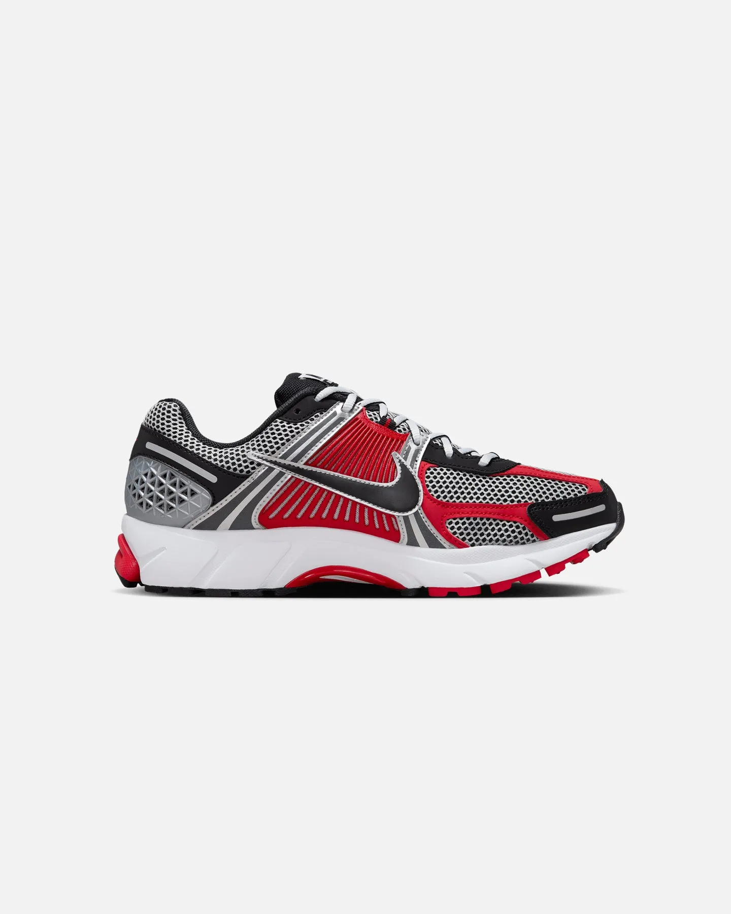 Office Smart Nike Zoom Vomero 5 Metallic Silver/Black-University Red