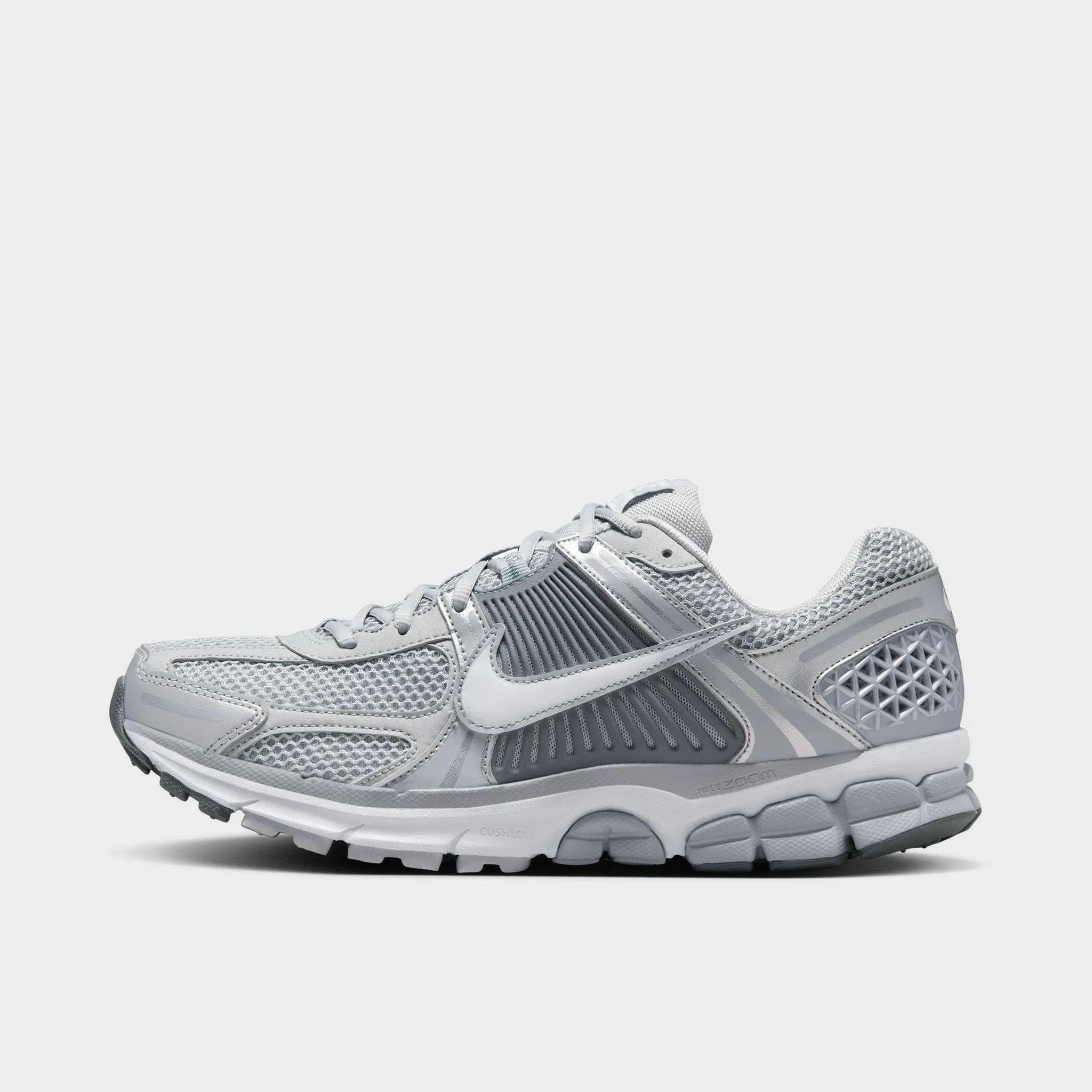 Stride Bold Grip Hold Nike Zoom Vomero 5 Wolf Grey / White - Metallic Silver