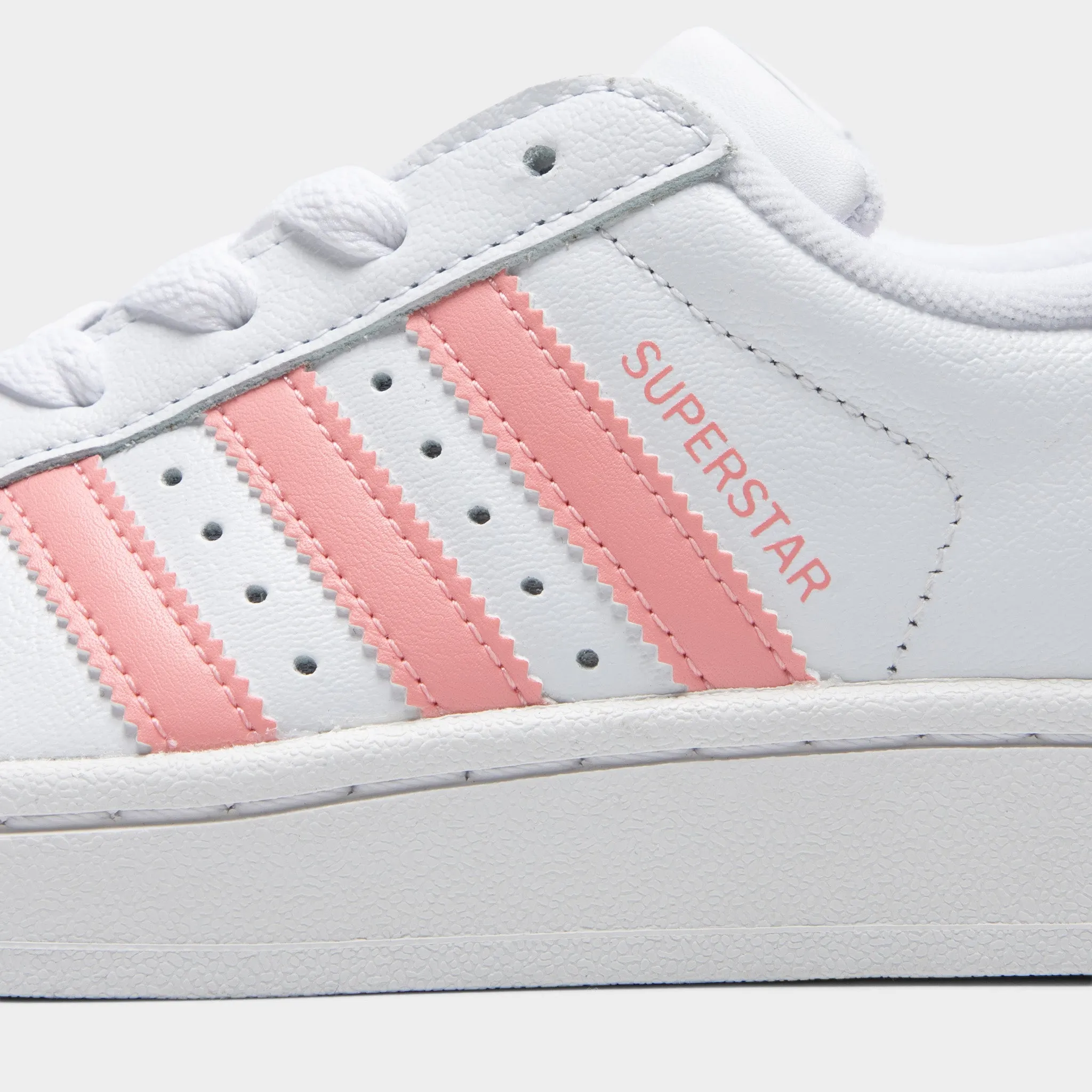 Japan Neat Joy Step adidas Junior's Superstar 2 White / Semi Pink Spark