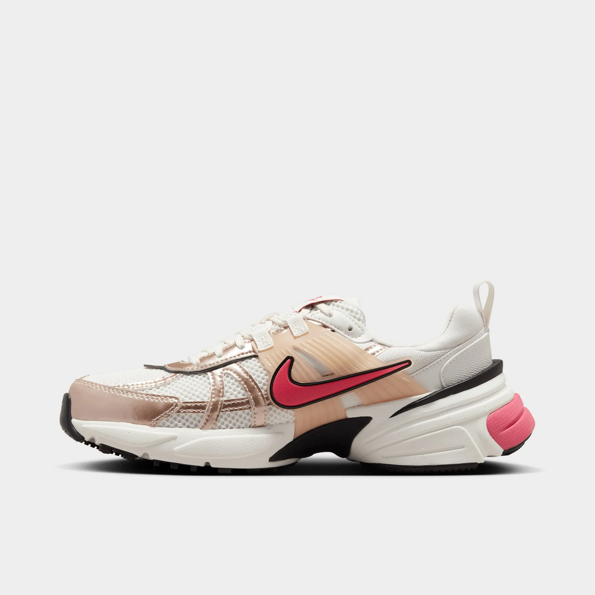 Nike Women's V2K Run Guava Ice / Metallic Silver - Aster Pink Work