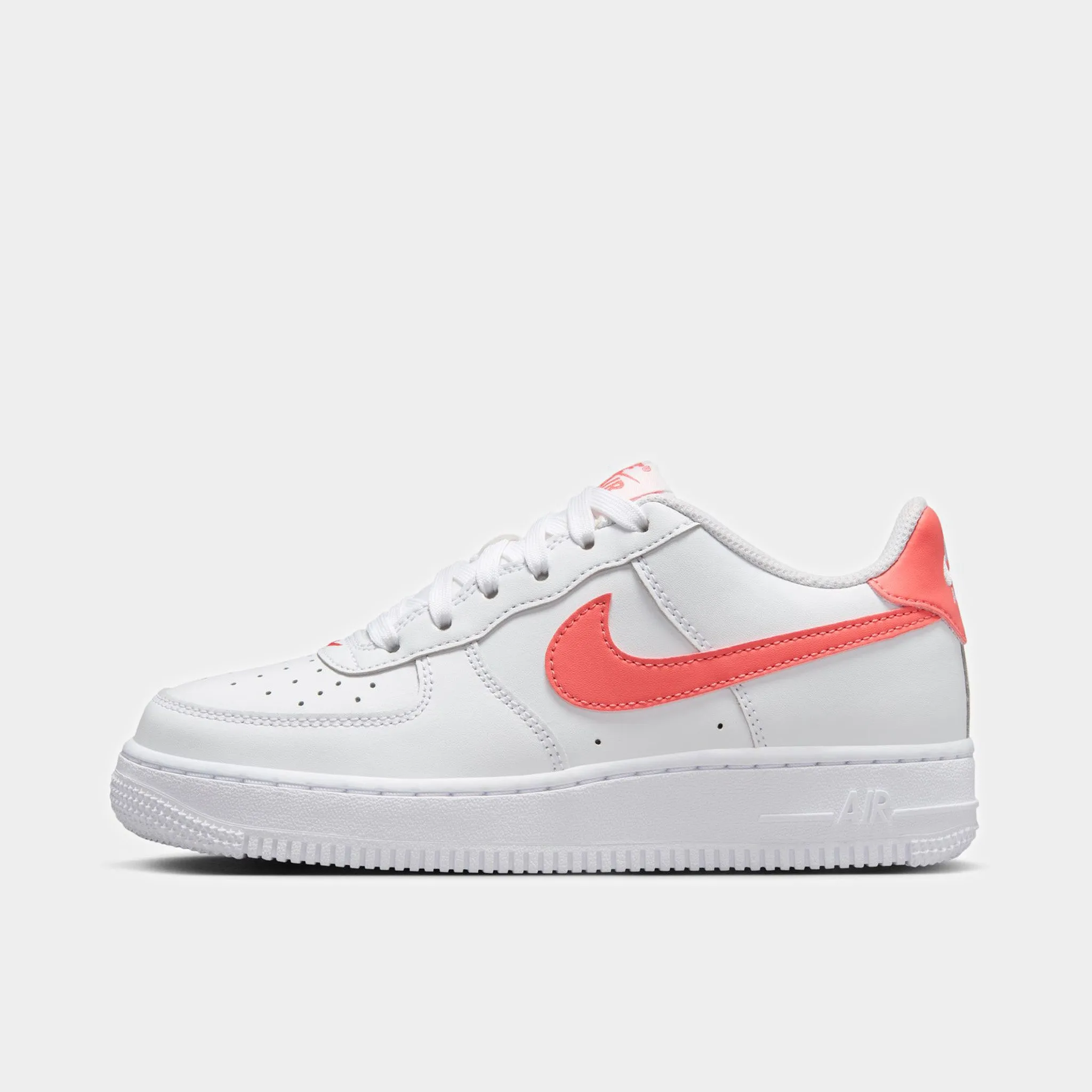 Durable Construction Nike Air Force 1 GS White / Magic Ember
