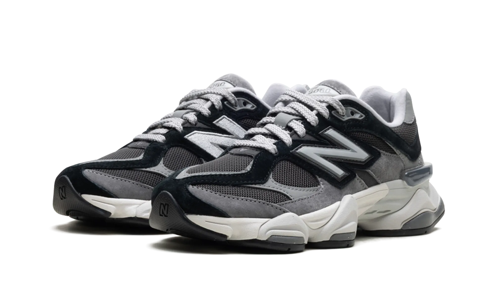 stability increase running with watch shoes 9060 "Black Grey"