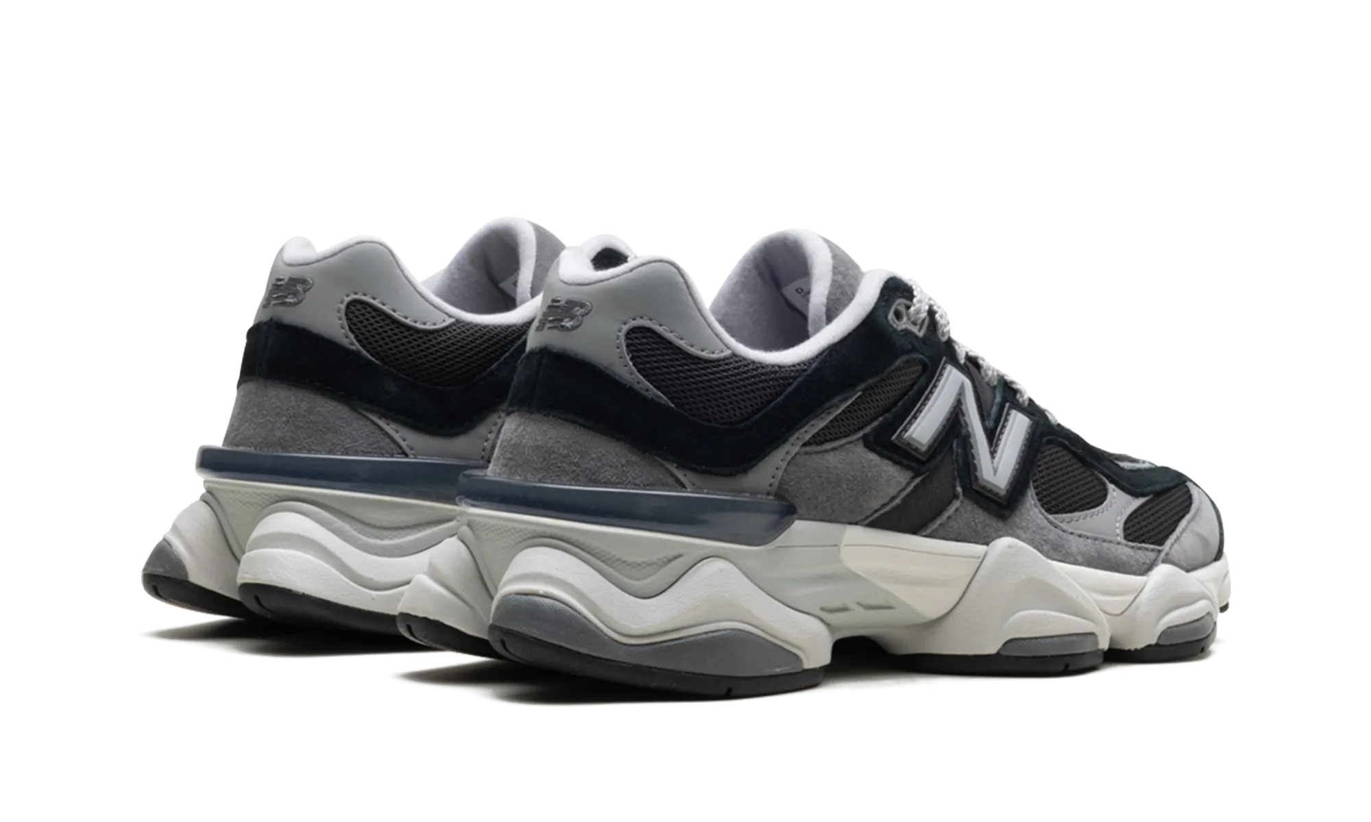 9060 "Black Grey" Breathable Upper morning running footwear