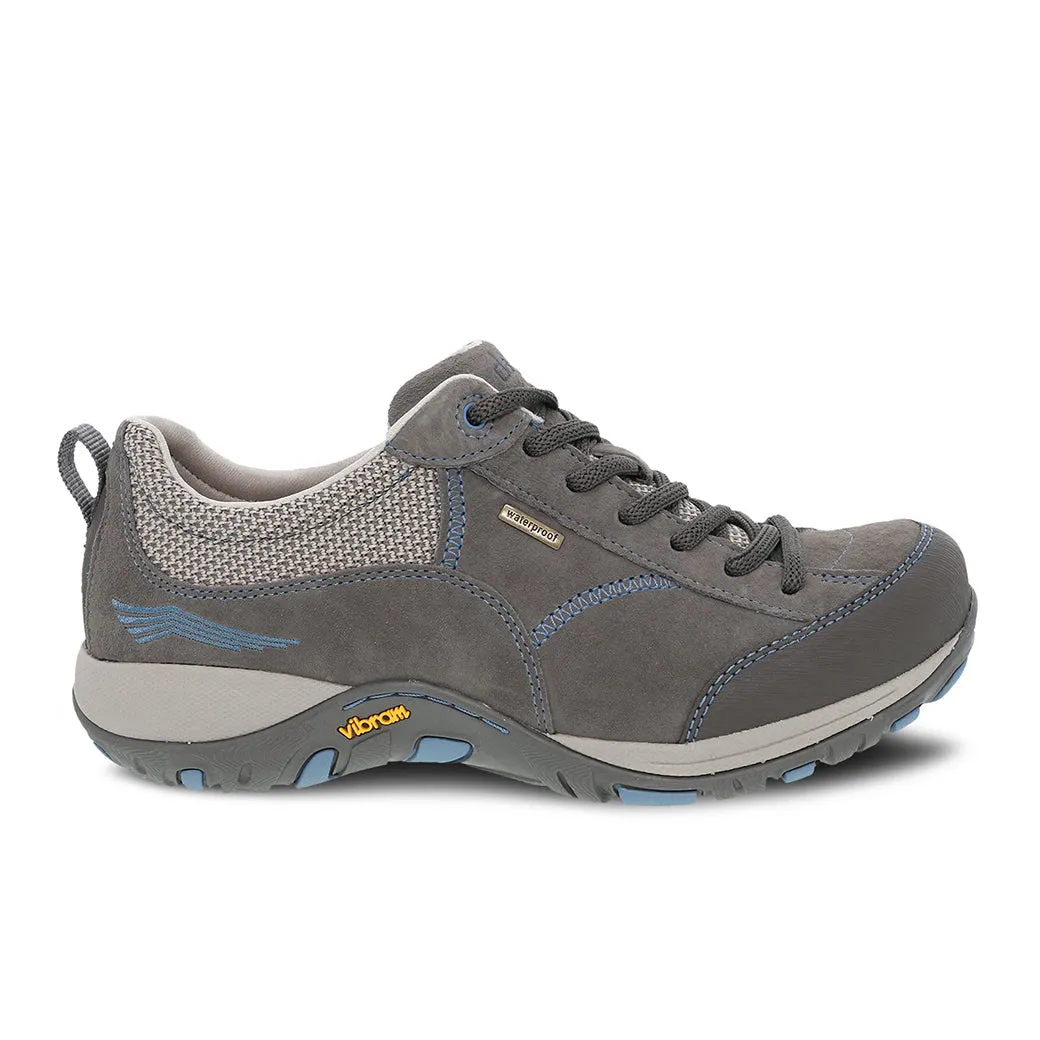 Womens Dansko Paisley Wide in Grey Versatile Upper