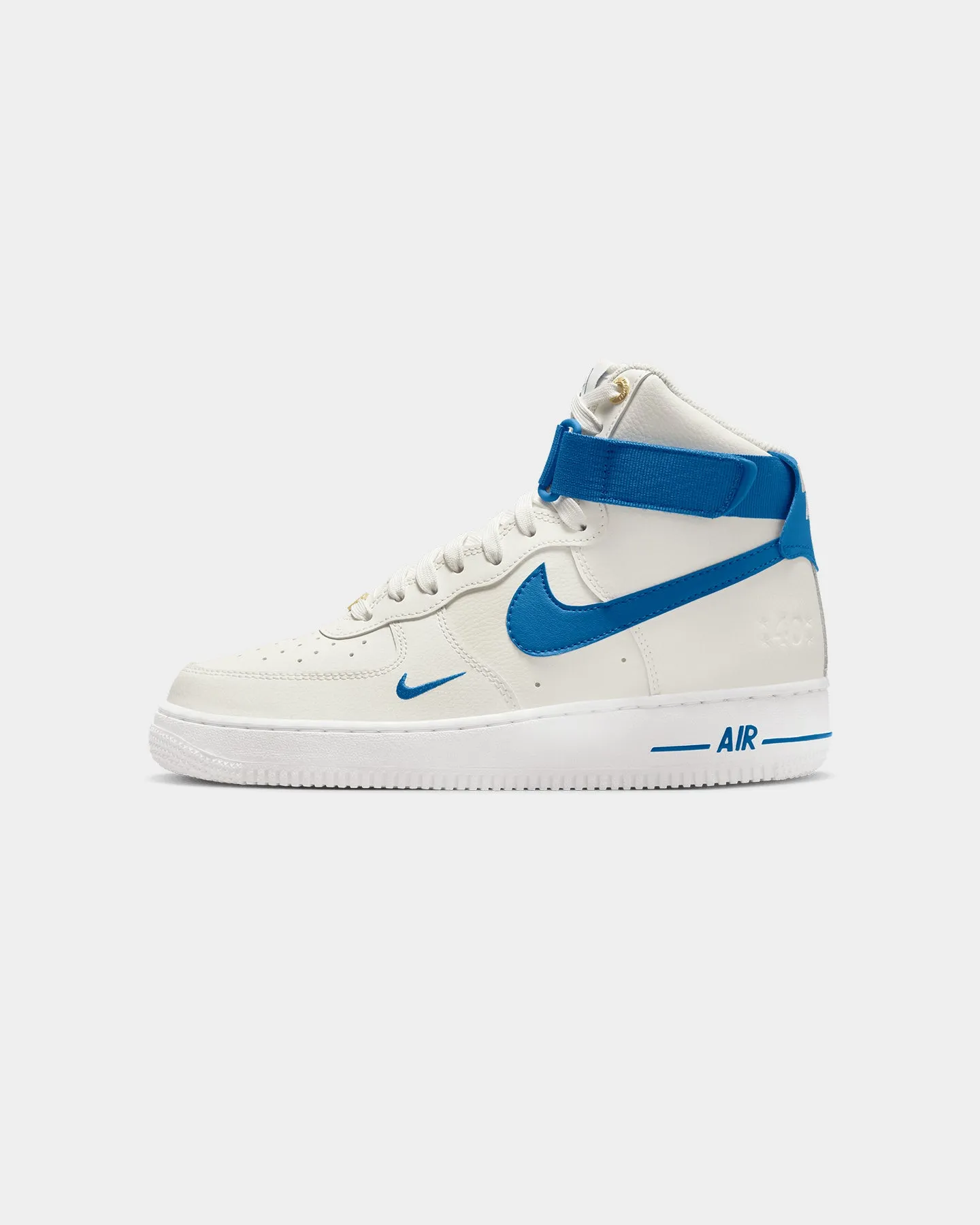 mass - production - efficiency - level Nike Women's Air Force 1 High SE Sail/Blue Jay