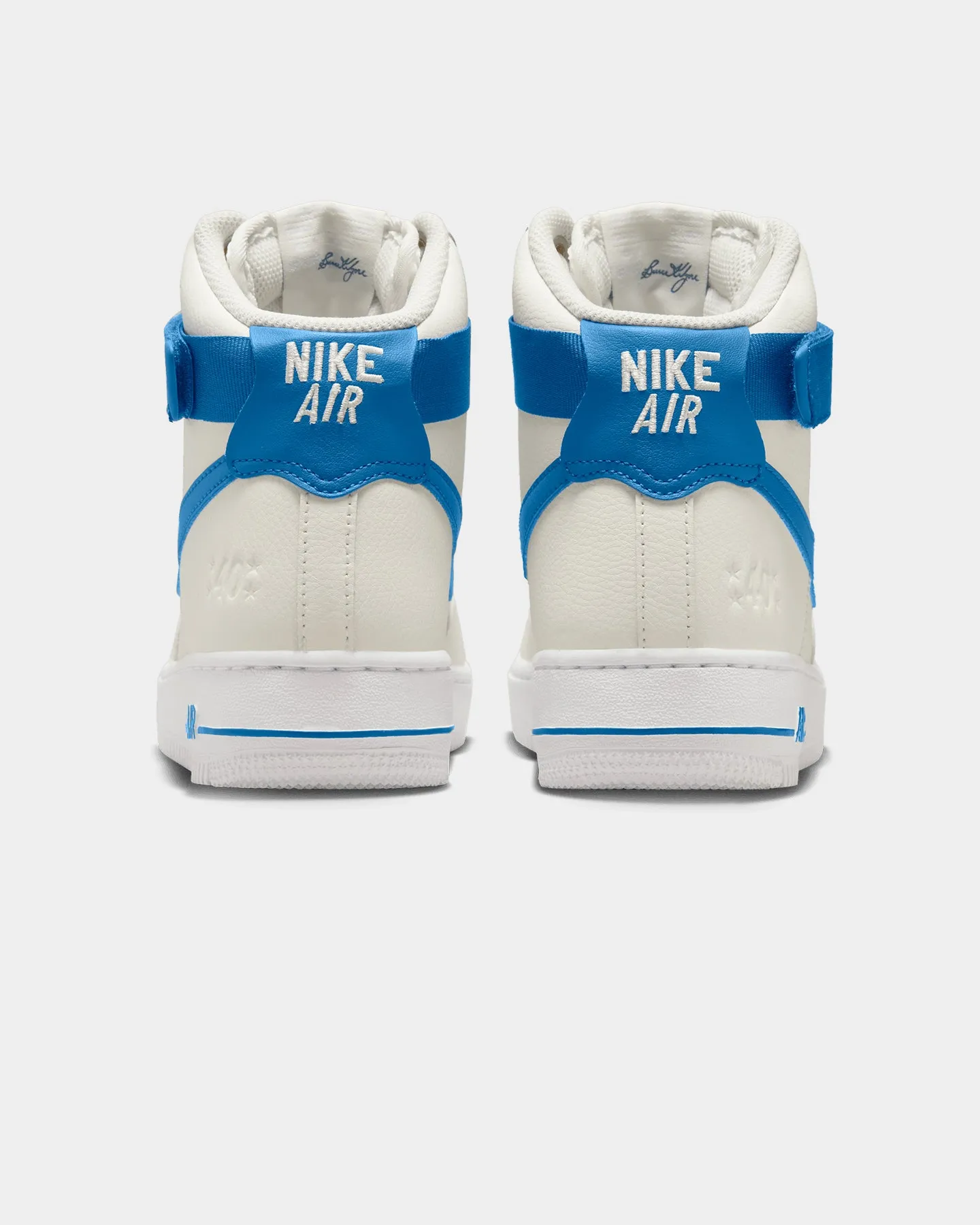 Nike Women's Air Force 1 High SE Sail/Blue Jay Soft Traction Timeless Chic