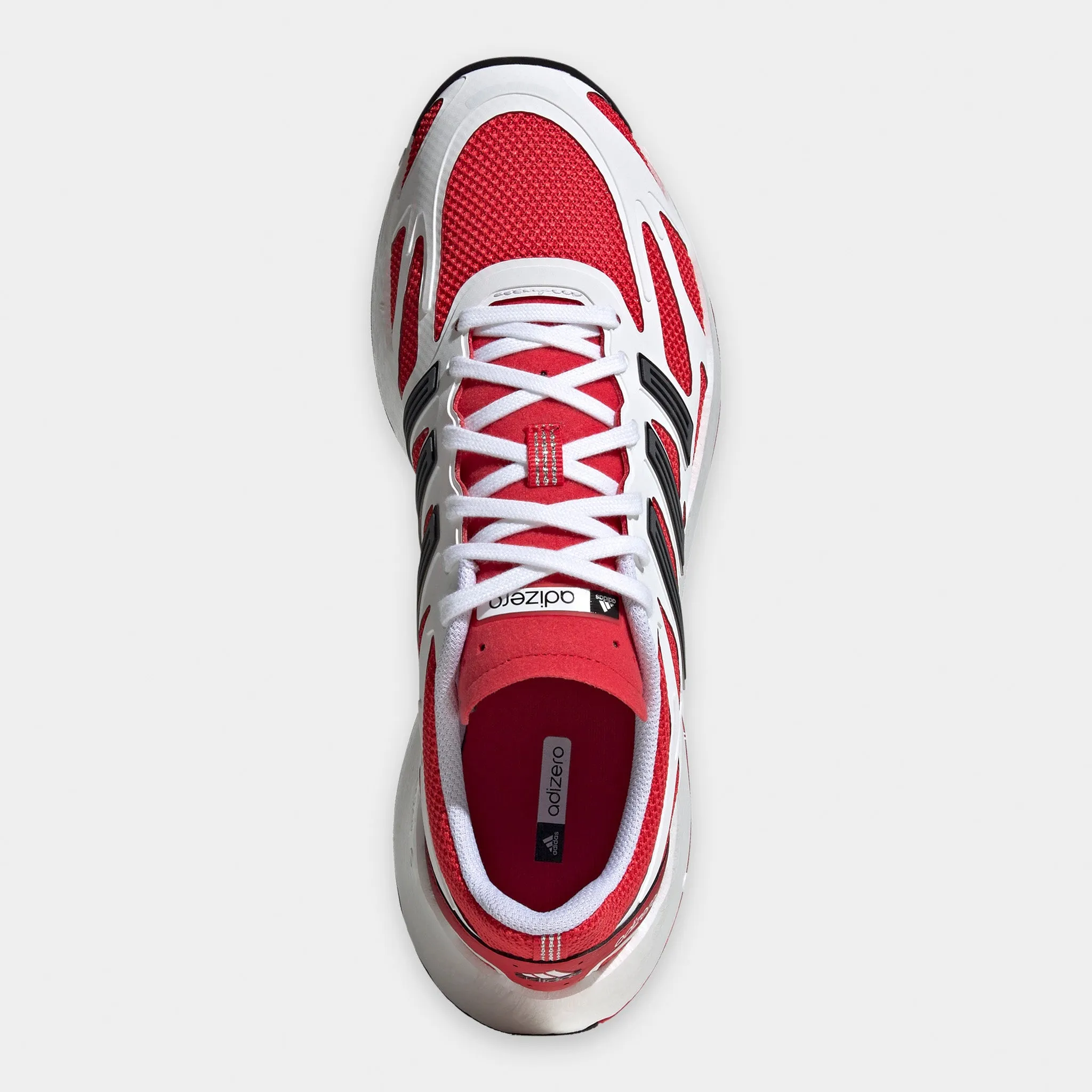 adidas Adizero Aruku Footwear White / Pure Ruby - Core Black Relaxed Design