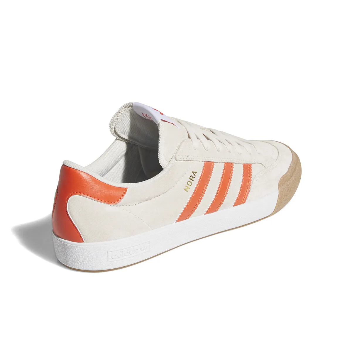 Nora 'Wonder White Orange' Energy Walk Slip Resistant