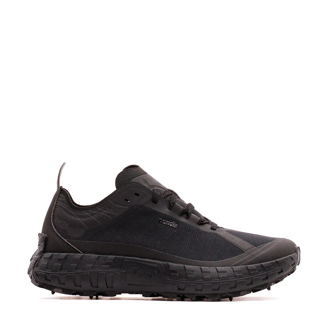 Norda Men 001 Stealth Black uneven - terrain running shoes