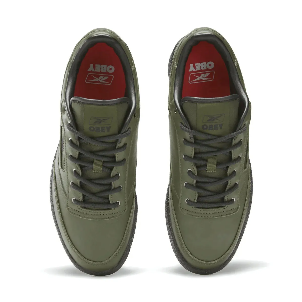 Adjustable Sporty Comfort   OBEY Club C 85 'Green Black Red'
