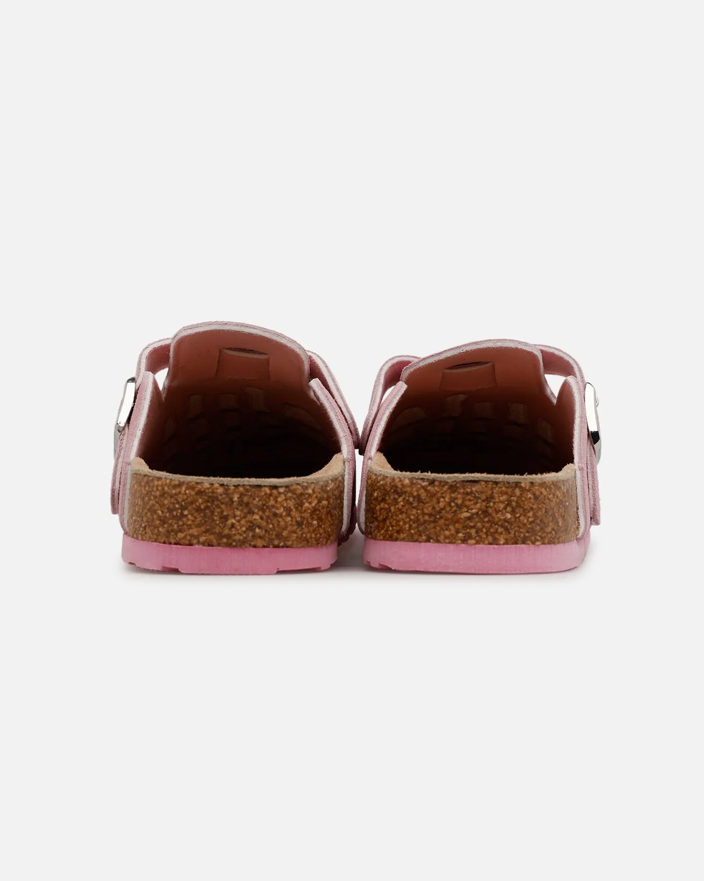 Trend Glow Wool Warm Octavious Marks Creme Rose Clogs Pink