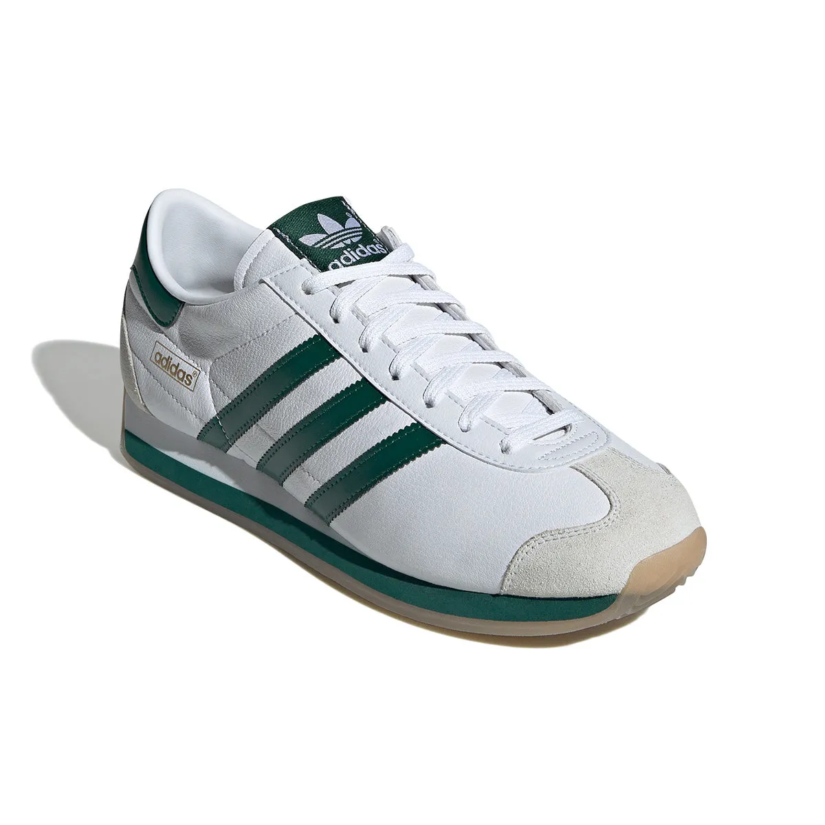 Country Made In Japan 'White Collegiate Green' cross - trainers