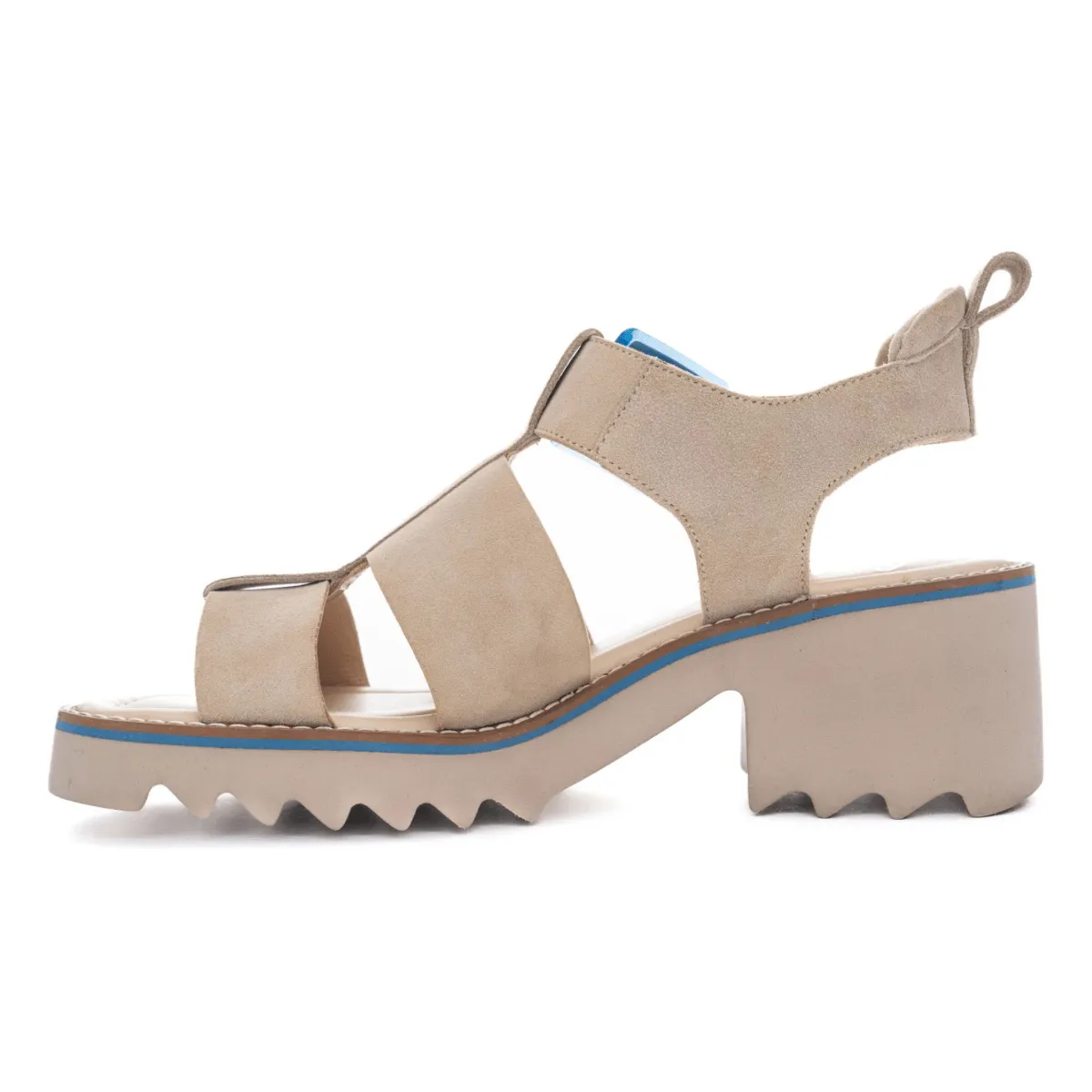 Ara Women's Palm Sand Kidsuede Center Stage Rubber Sole