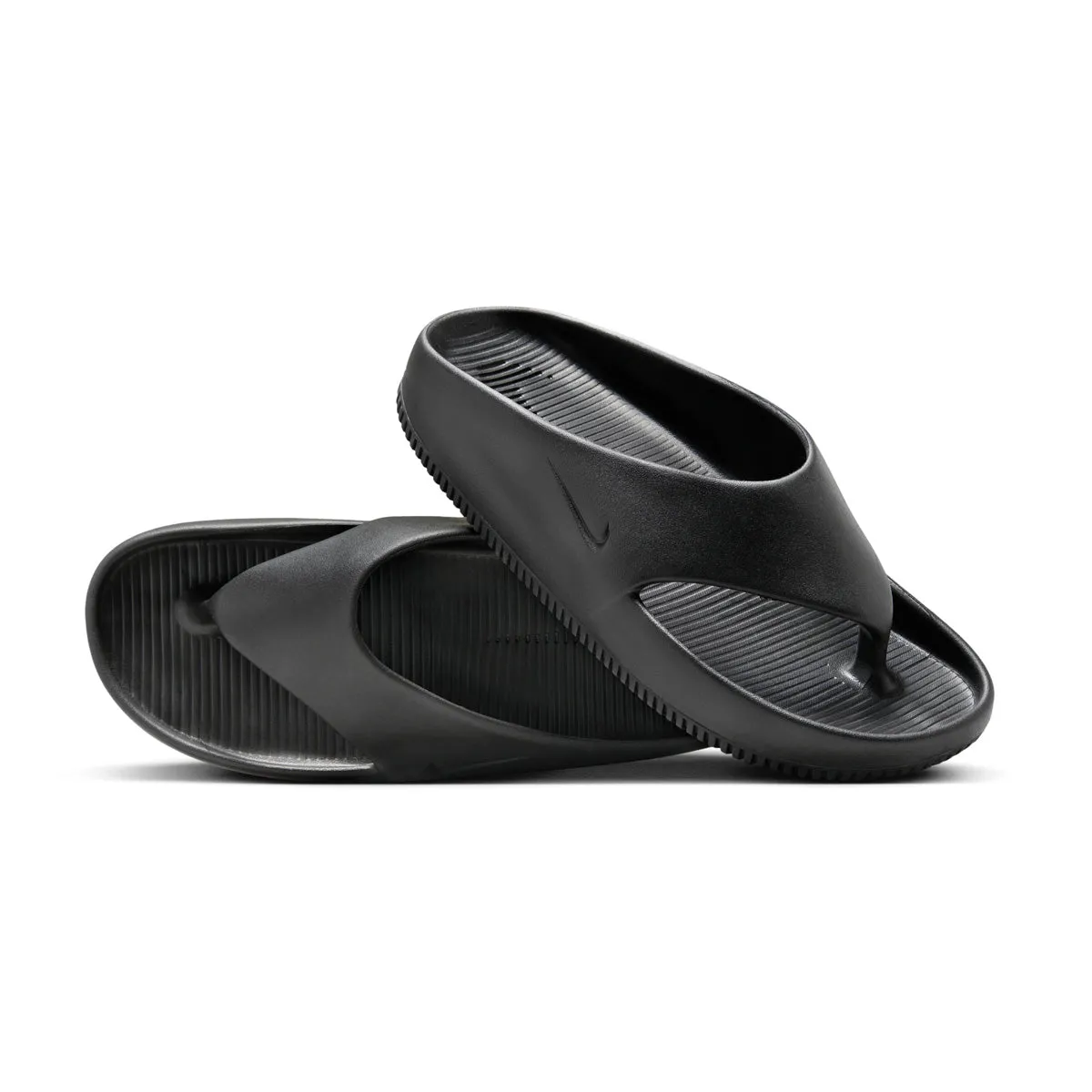 Calm Flip Flop 'Black' Comfortable Insole Look Ready