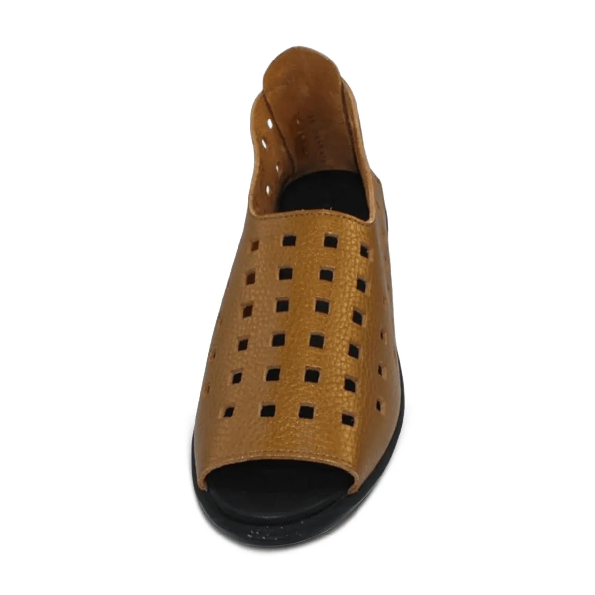 Arche Women's Drick Metallic Solar Mahogany/Black Leather Prime Move