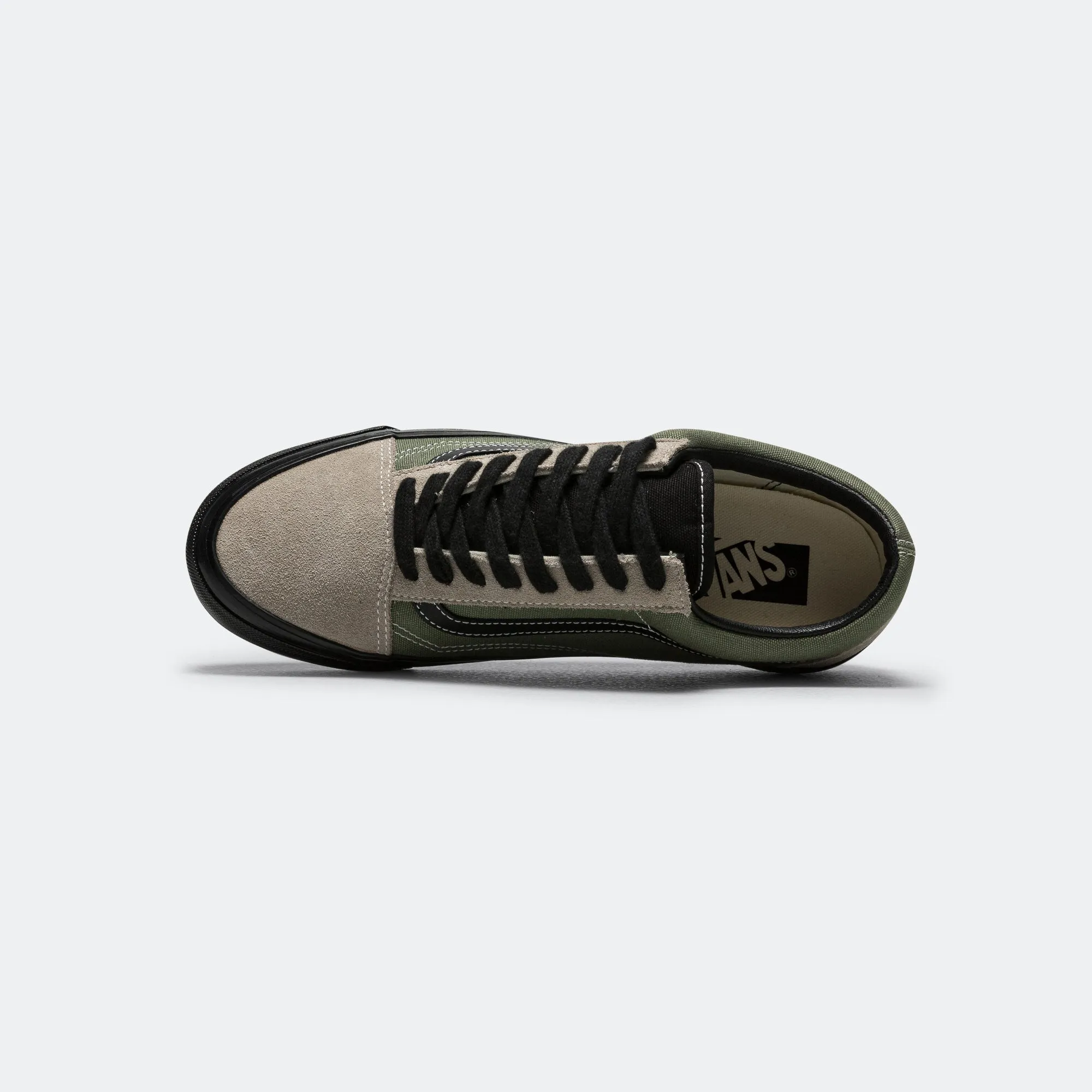 Outdoor activities Slip   On Design Old Skool 36 LX Park Ranger - Aluminium/Olive