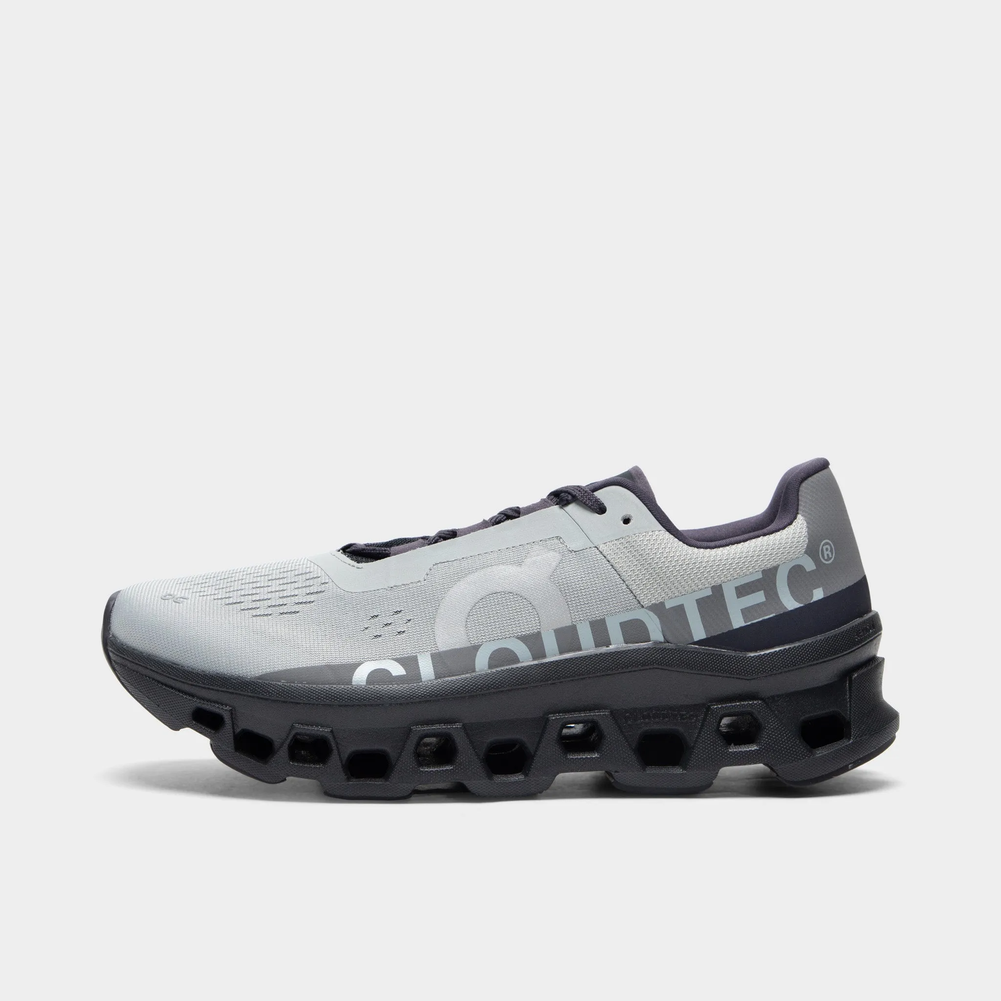 On Cloudmonster 1 Glacier / Black Low Step