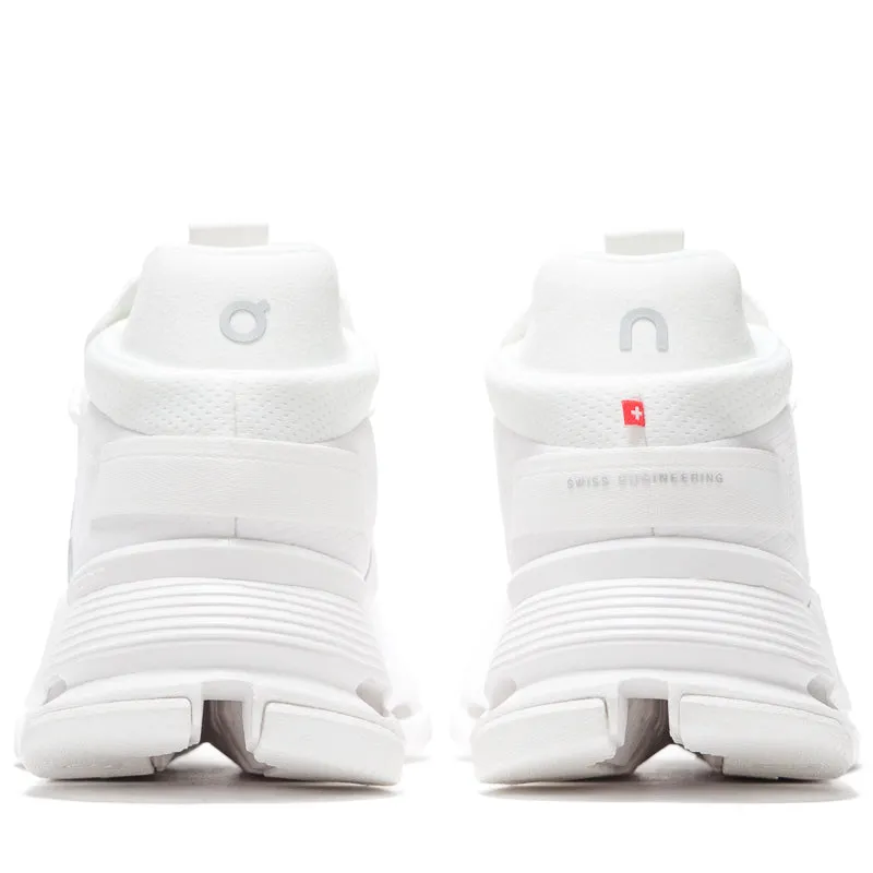 Stitchless Bonding Molded Footbed On Cloudnova 2 - All White