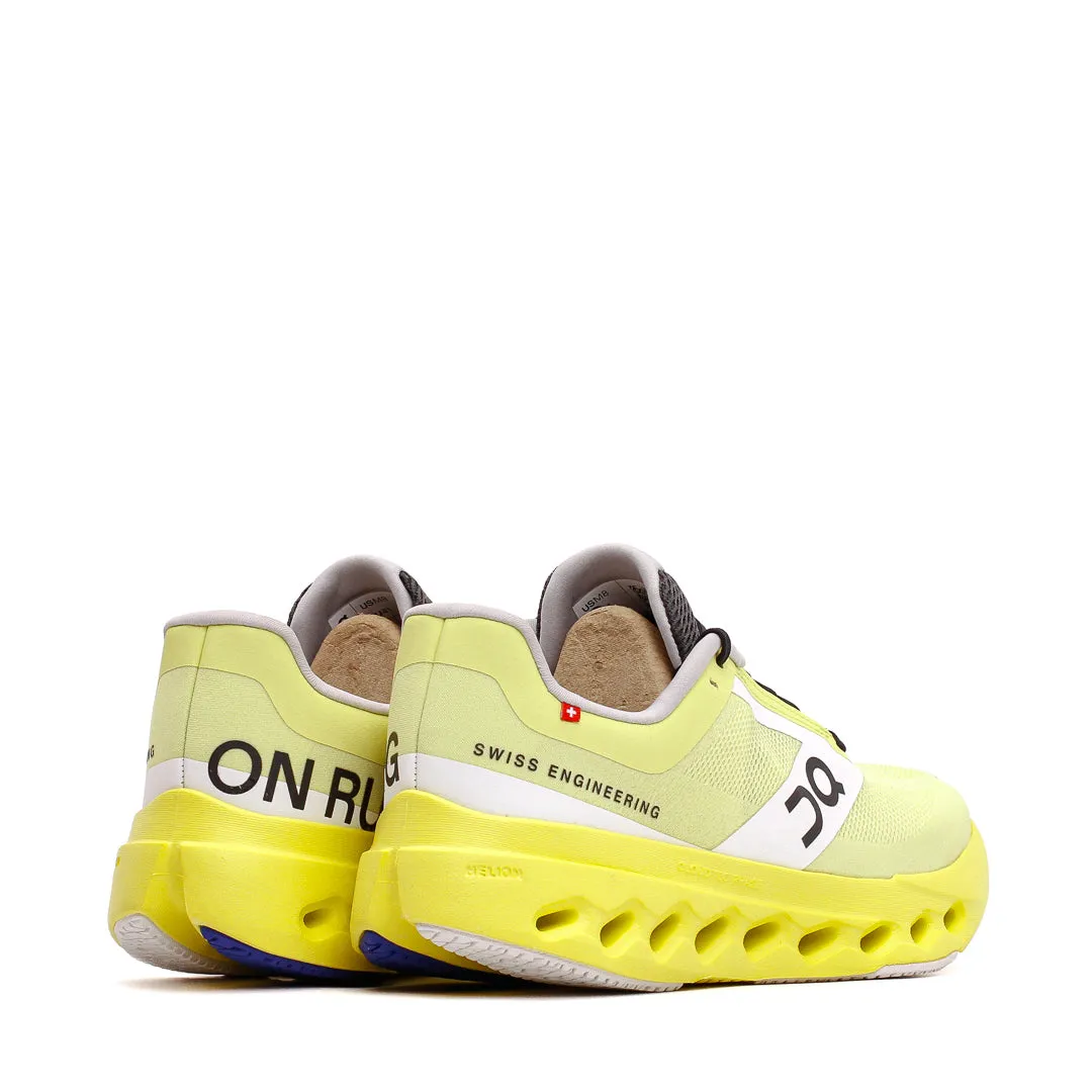 ON Men Cloudsurfer Next Z5 Limelight White 3MF10323003 Rainy day run shoe width