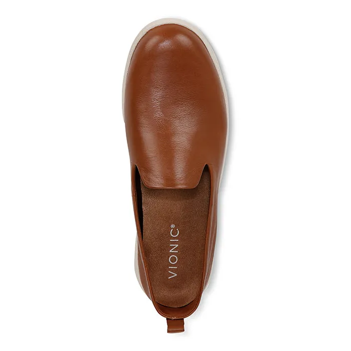 Womens Vionic Uptown Willa in Tan Sleek Style