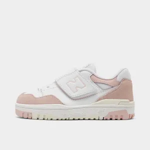 New Balance Infants' 550 White / Pink Haze Mark Step Style Daily