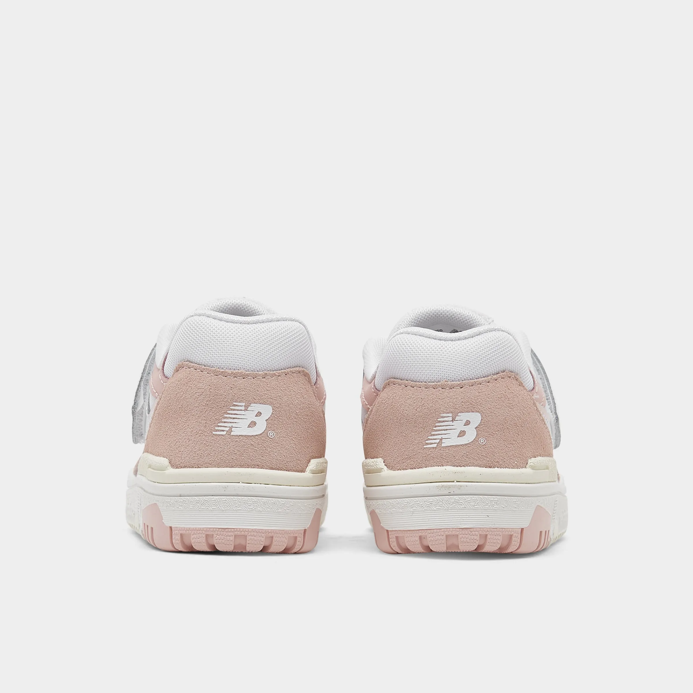 Zip Free Natural Feel New Balance Infants' 550 White / Pink Haze