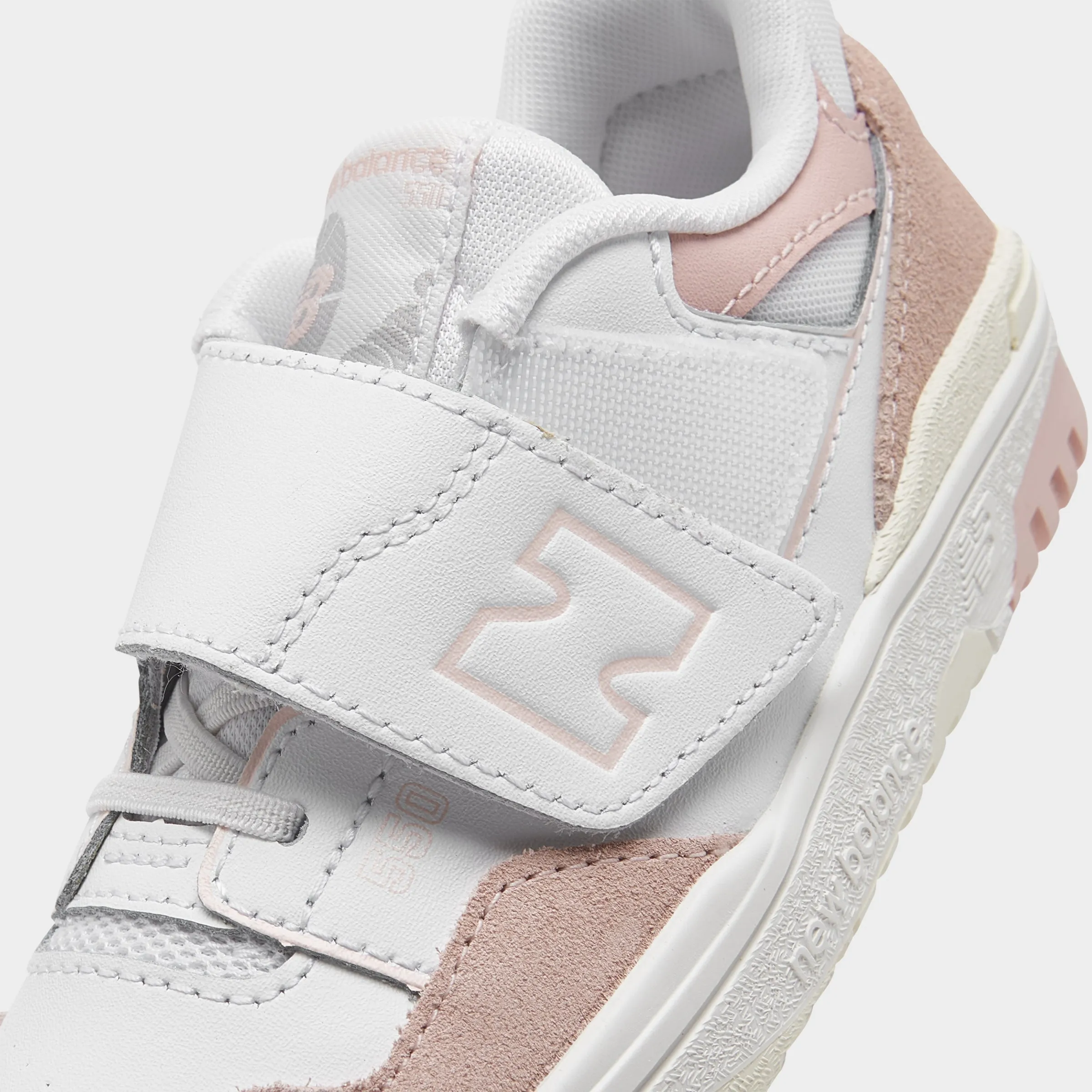 Trend Focus Fashion Layer New Balance Infants' 550 White / Pink Haze