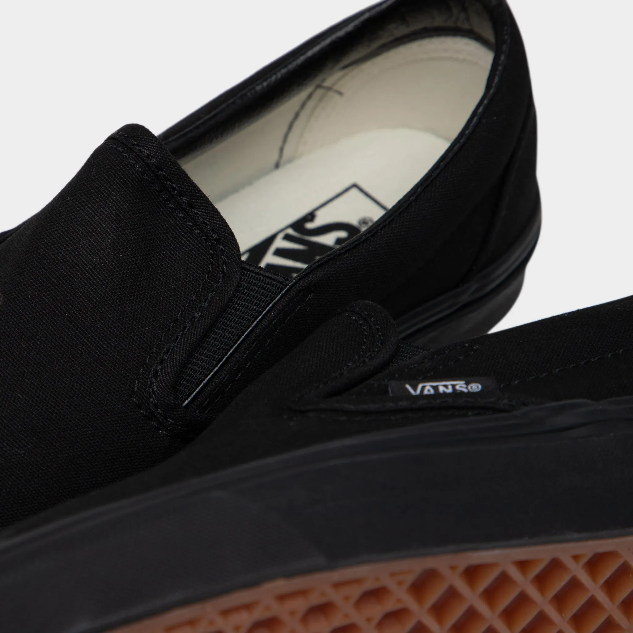 Vans Classic Slip-On Black / Black Easy Flow Play Mode