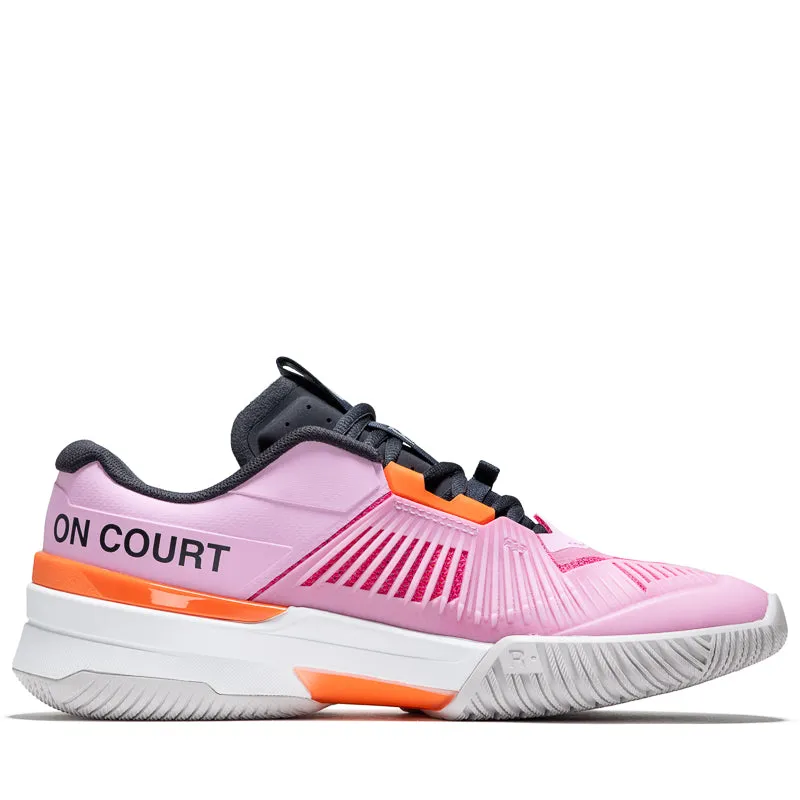 On The Roger Pro Fire - Pink/Flame Bold Outsole Geometry