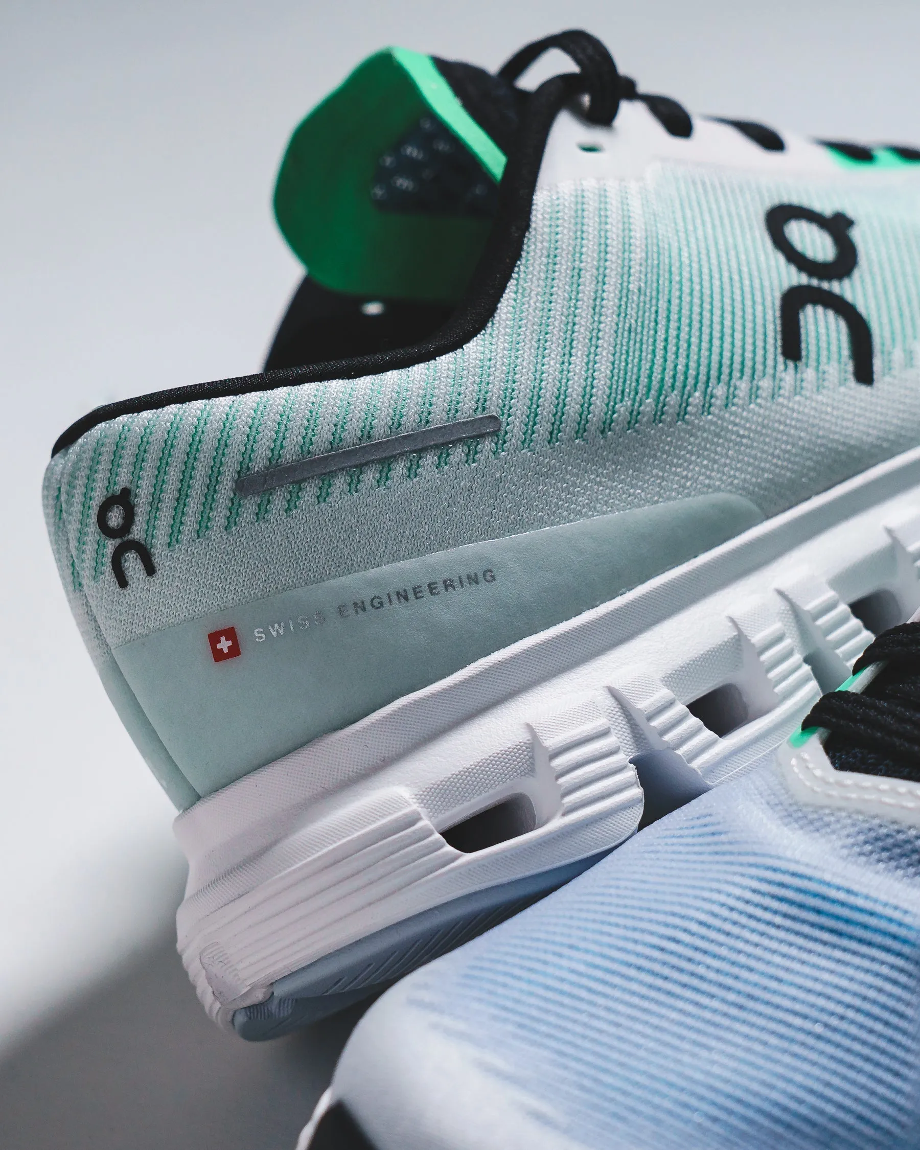 seasonal running shoes duathlon running gear ON Women Cloud 6 Push Horizon Honeydew Core 3WF10043001