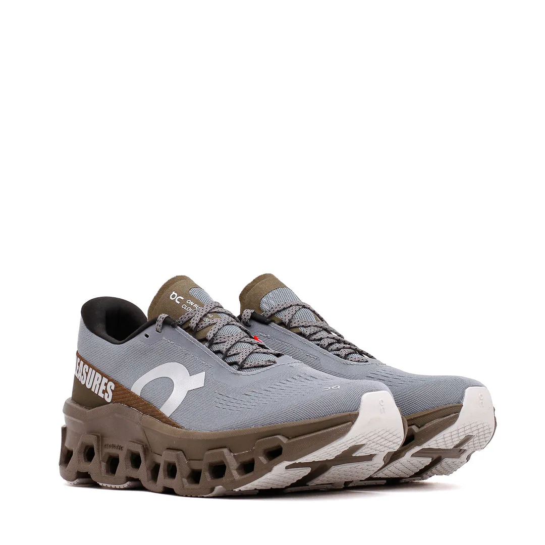 moisture - wicking - design shoes snug shoes ON x Pleasures x The Loop Men Cloudmonster 2 PLS-TL Mist Olive 3MF10493192