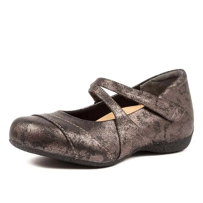 Easy Drive Womens Ziera Xray Wide in Pewter Metallic