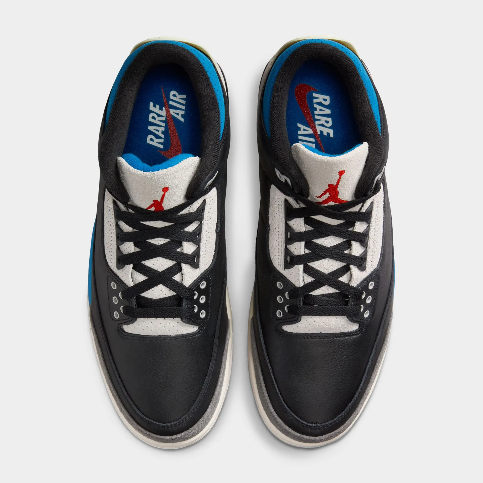 Jordan 3 Retro OG Black / Chile Red - Neutral Grey Lead Step