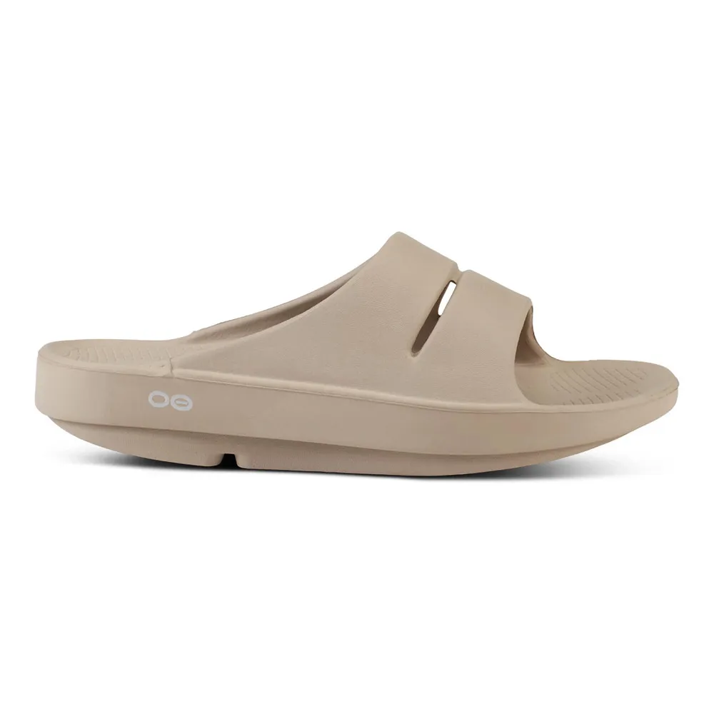 OOFOS Ooahh Slide Non Toxic Materials Sculpted cushioning