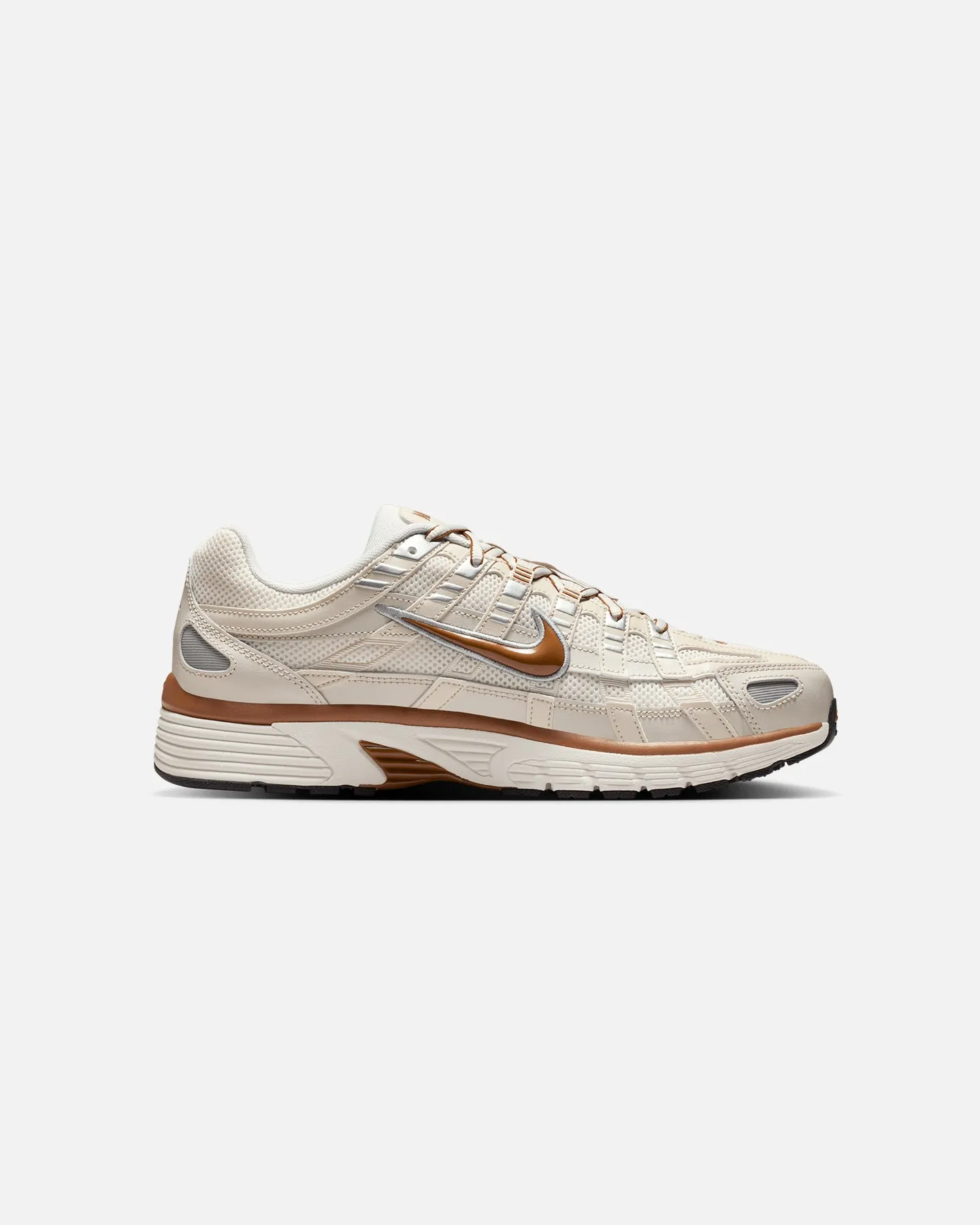 Silver Shine Dust Free Nike P-6000 Lt Orewood Brown/Lt British Tan
