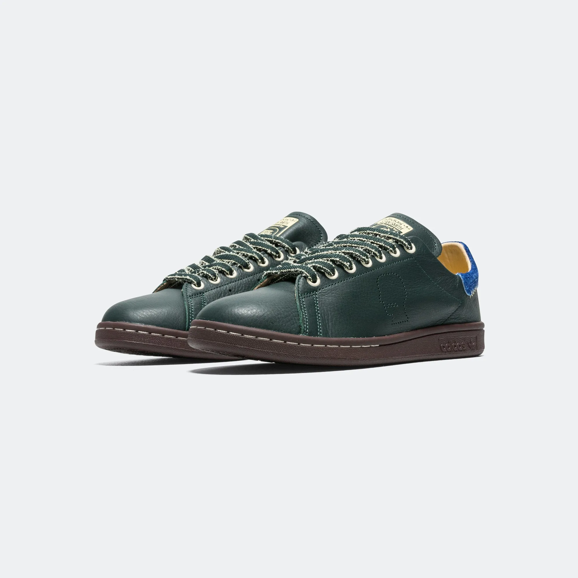 Impact Safe Stan Smith x Brain Dead - Dark Green/Bahia Light Blue-Sand Strata