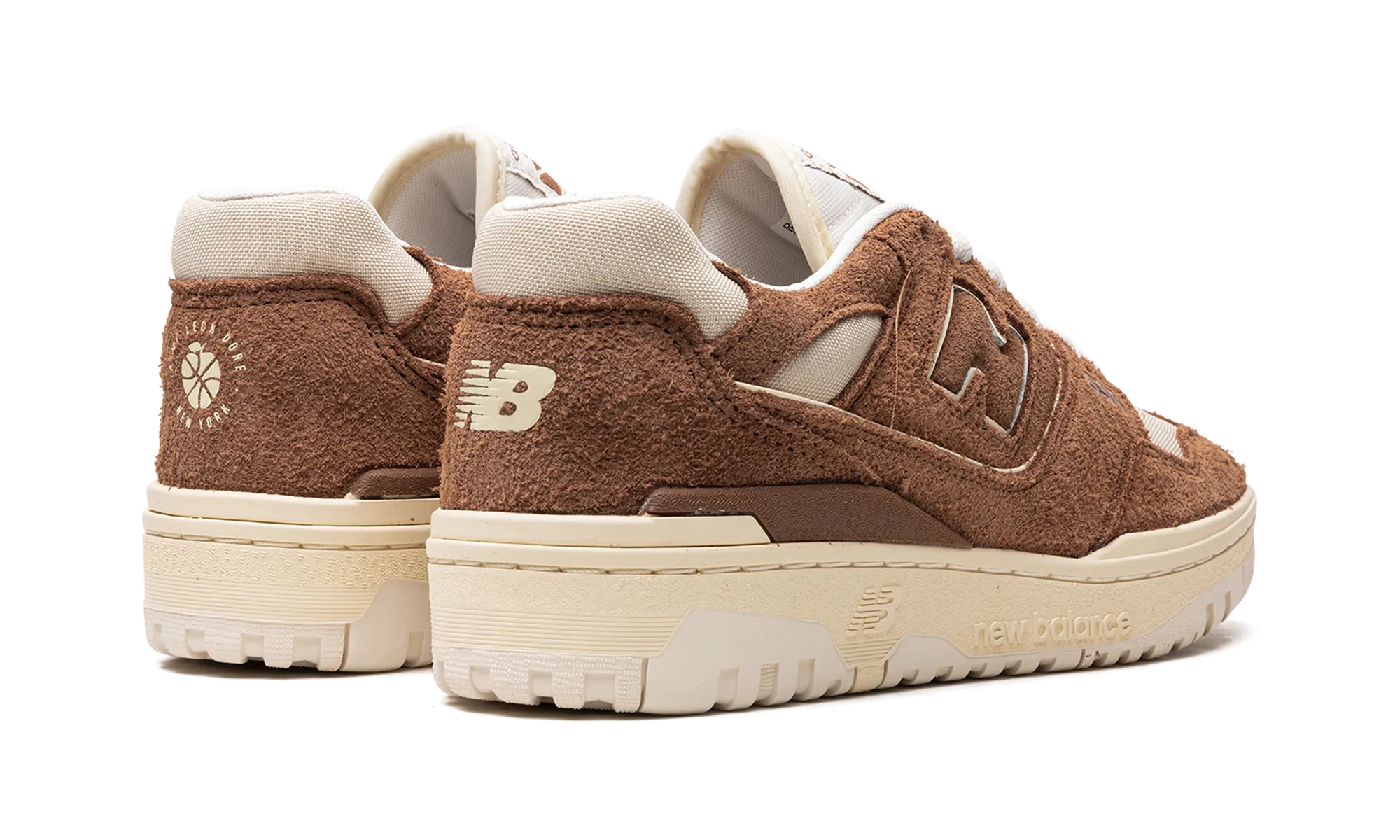 550 "Aim?? Leon Dore - Brown Beige" gym - goer shoes
