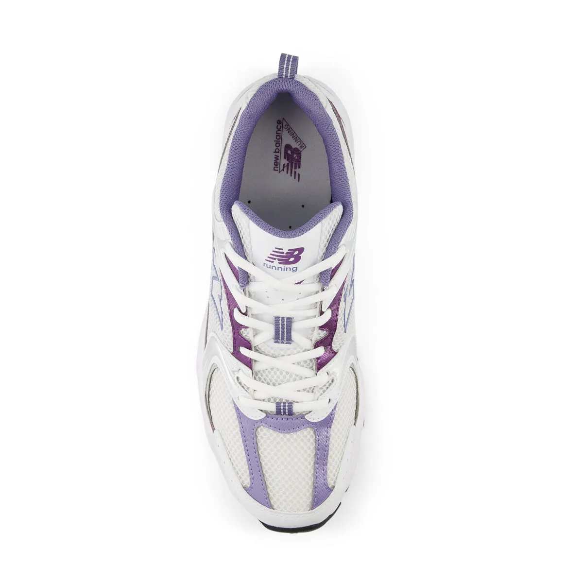 530 'White Purple' High Top