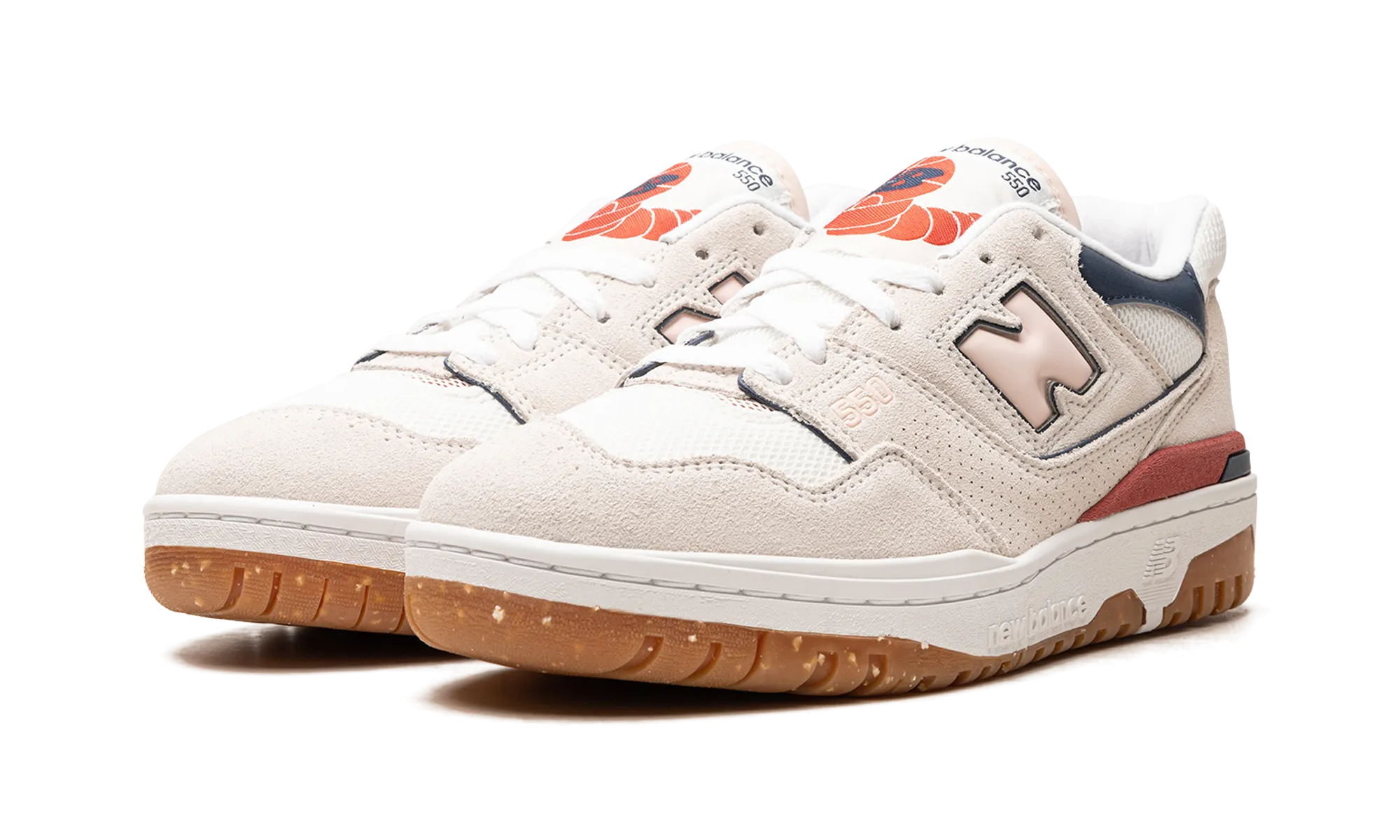 550 WMNS "Sea Salt Quartz Pink Astro Dust" Slip Resistant Outsole skateboarding shoes
