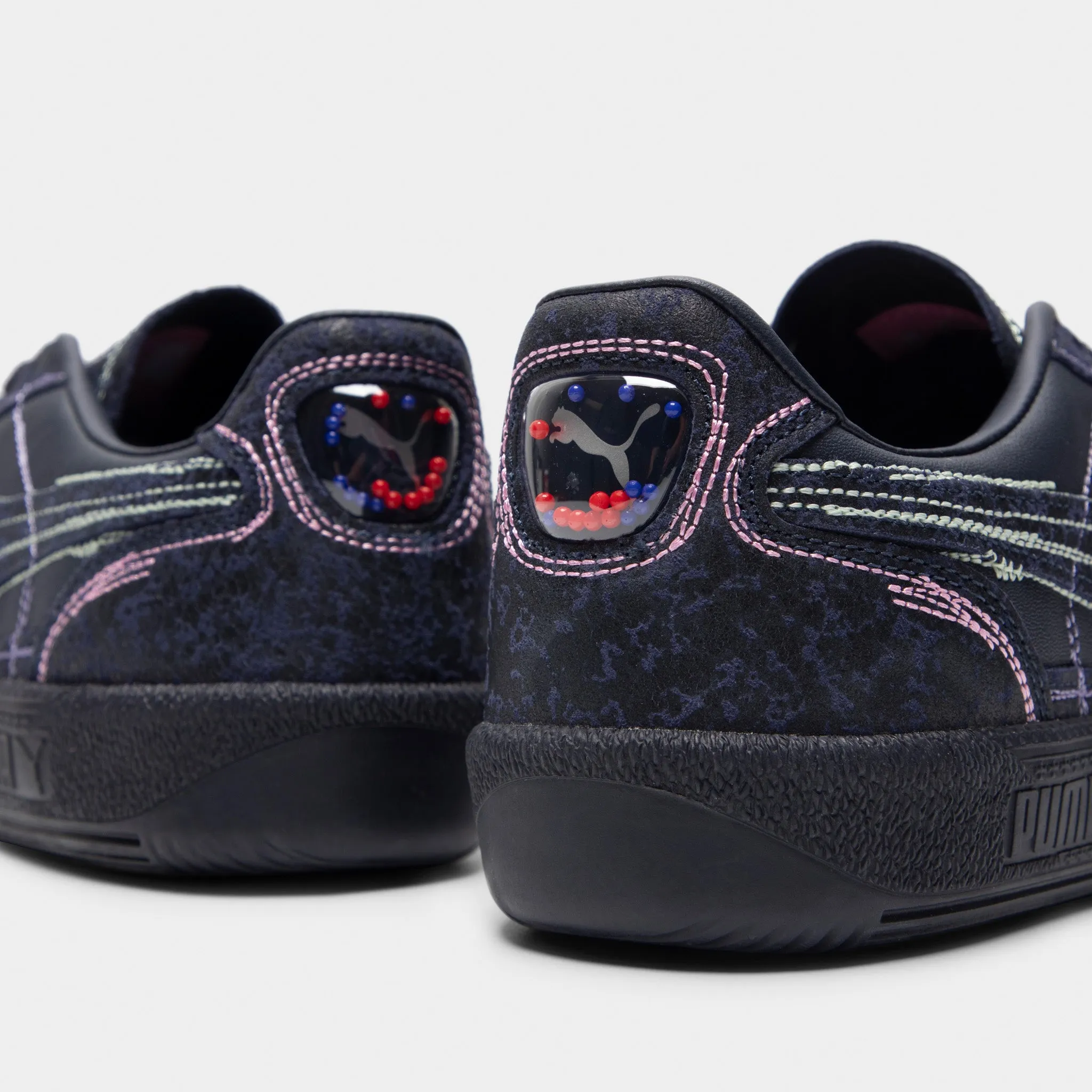 Puma Palermo X Squid Games Black / Purple Fairy Step Jungle Path
