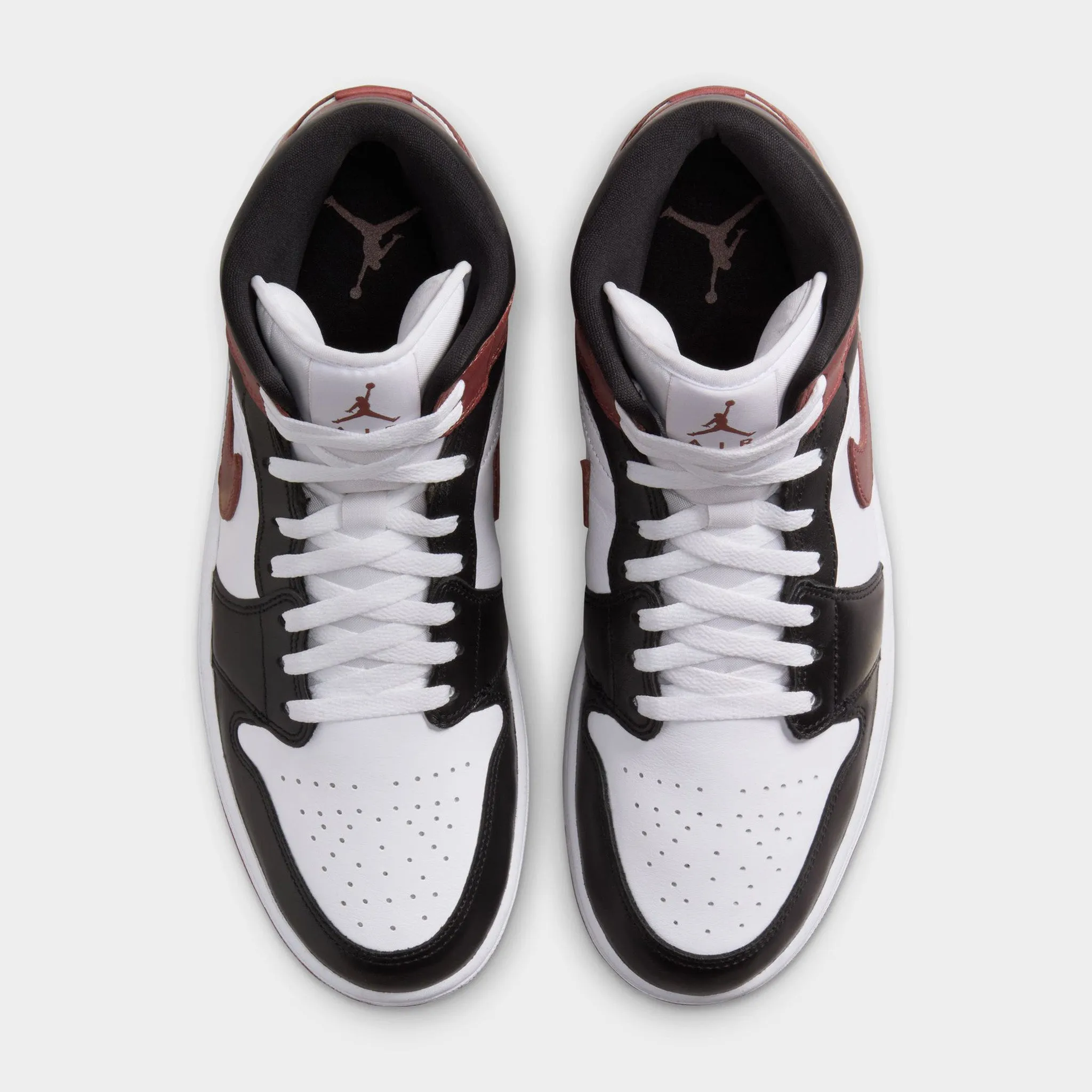 Dream Path Jordan 1 Mid SE White / Dark Pony - Black